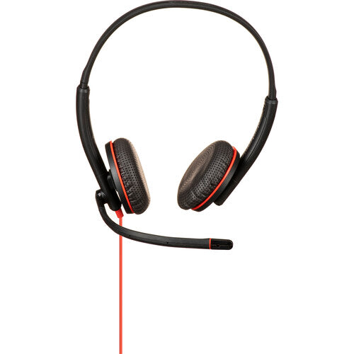 HP Poly Blackwire C3225 USB-C Headset TAA, Noise Cancellation - 8M3X7A6#ABA