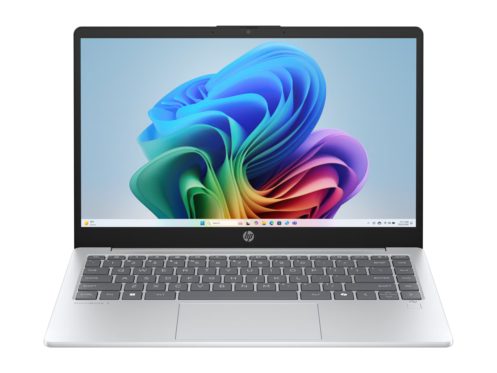 HP OmniBook 3 14-ha0365nr 14" FHD Notebook, AMD Ryzen AI 5 340, 16GB RAM, 512GB SSD, Win11H - BH4H2UA#ABA
