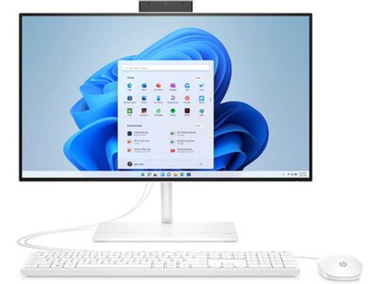 HP 24-cb0018 23.8" FHD All-in-One PC, AMD Athlon Gold 3150U, 2.40GHz, 8GB RAM, 512GB SSD, Win11H - 318K9AA#ABA (Certified Refurbished)
