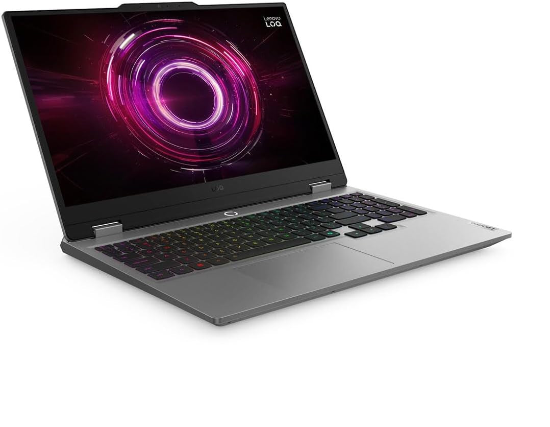 Lenovo LOQ 15AHP10 15.6" FHD Notebook, AMD R5 220, NVIDIA GeForce RTX 5050, 16GB RAM, 512GB SSD, Win11H - 83JG000JUS