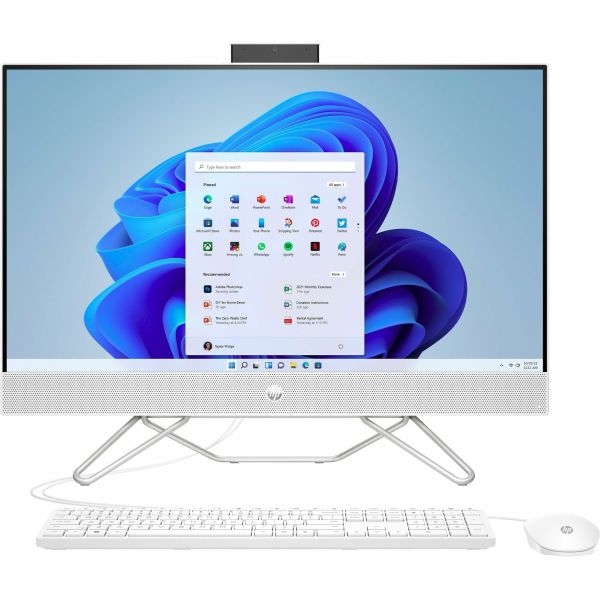 HP 27-cb0070 27" FHD All-in-One Computer, AMD R7-5700U, 1.80GHz, 16GB RAM, 512GB SSD, Win11H - 86Q55AA#ABA