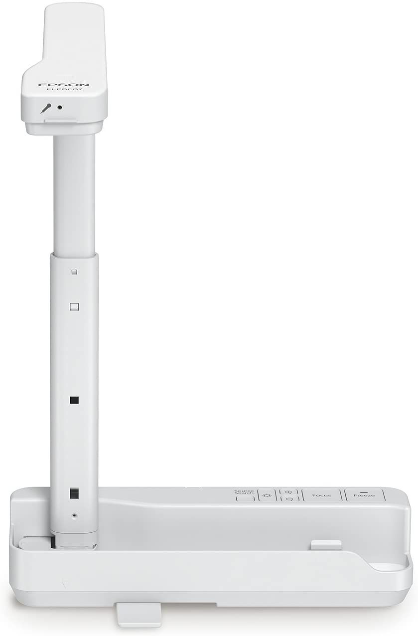 Epson DC-07 Document Camera, 1080p, 8x Digital Zoom, Fold-over Design - V12H759020-N (Certified Refurbished)