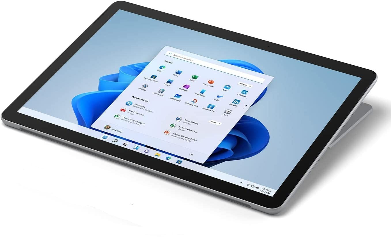 Microsoft Surface Go 3 LTE 10.5" PixelSense Tablet, Intel i3-10100Y, 1.30GHz, 4GB RAM, 64GB SSD, Win10P - I4G-00017