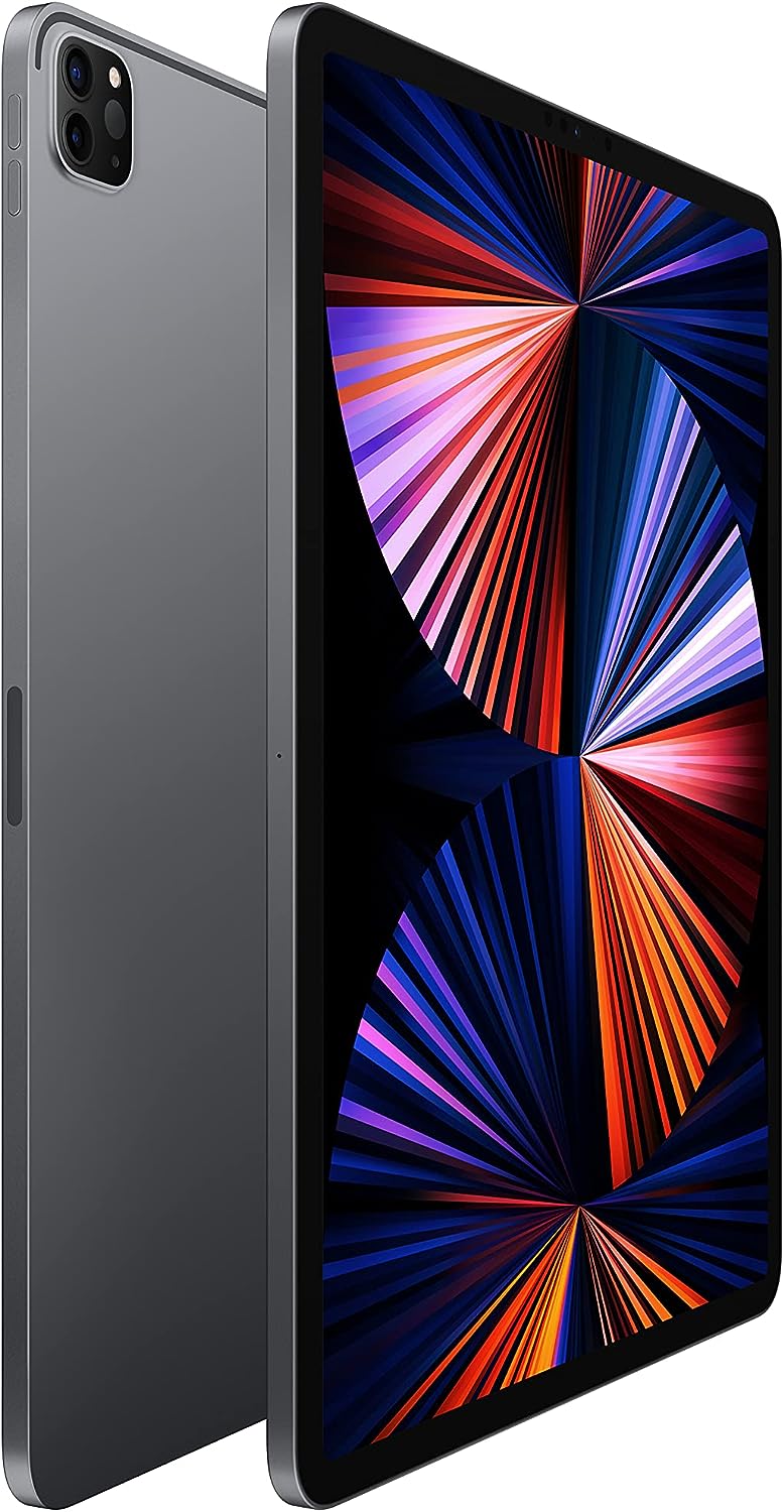 Apple iPad Pro (5th Gen, 2021) 12.9" Liquid Retina XDR Display, 2TB, WiFi Only, Space Gray - MHNP3LL/A