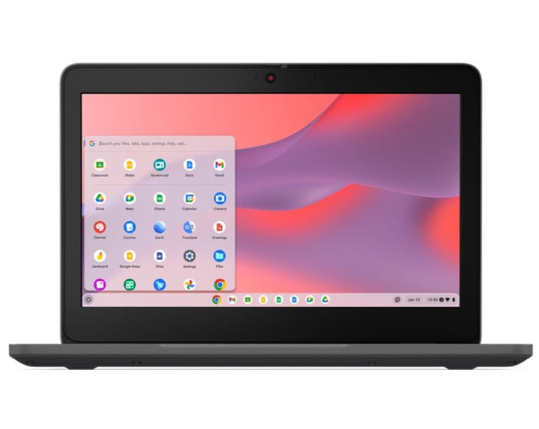 Lenovo 100e Gen-4 11.6" HD Chromebook, Intel N100, 0.8GHz, 4GB RAM, 32GB eMMC, ChromeOS - 83G80000US