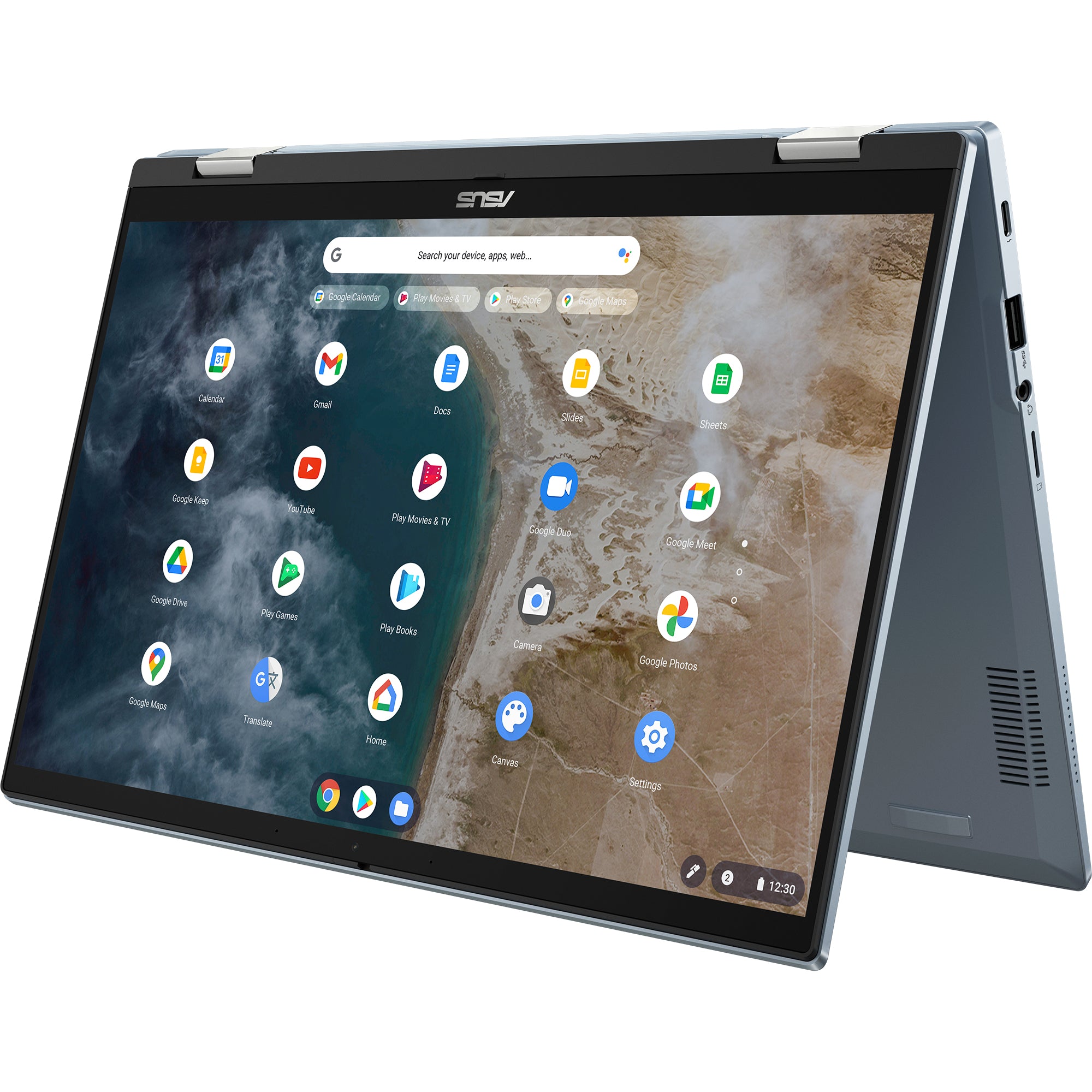 Asus Chromebook Flip CX5400 14" FHD Notebook, Intel i5-1130G7, 1.10GHz, 16GB RAM, 256GB SSD, ChromeOS - CX5400FMA-DN566T-S