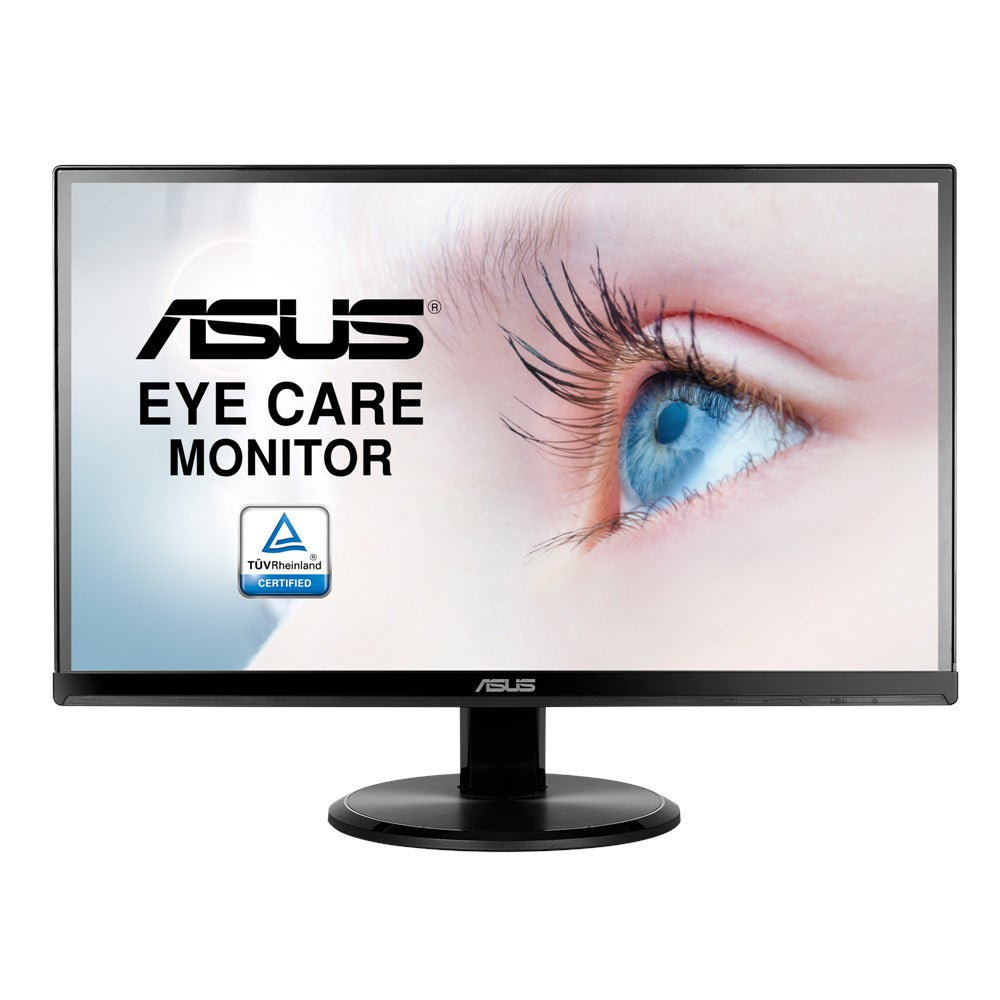 ASUS VA229HR 21.5" FHD Eye Care Frameless Monitor, 16:9, 5 MS, 1000:1-Contrast- VA229HR