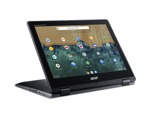 ACER Chromebook Spin 512 R851TN-P4FF 12" HD+ Notebook, Intel N5030, 1.10GHz, 8GB RAM, 64GB eMMC, ChromeOS - NX.H99AA.009 (Refurbished)