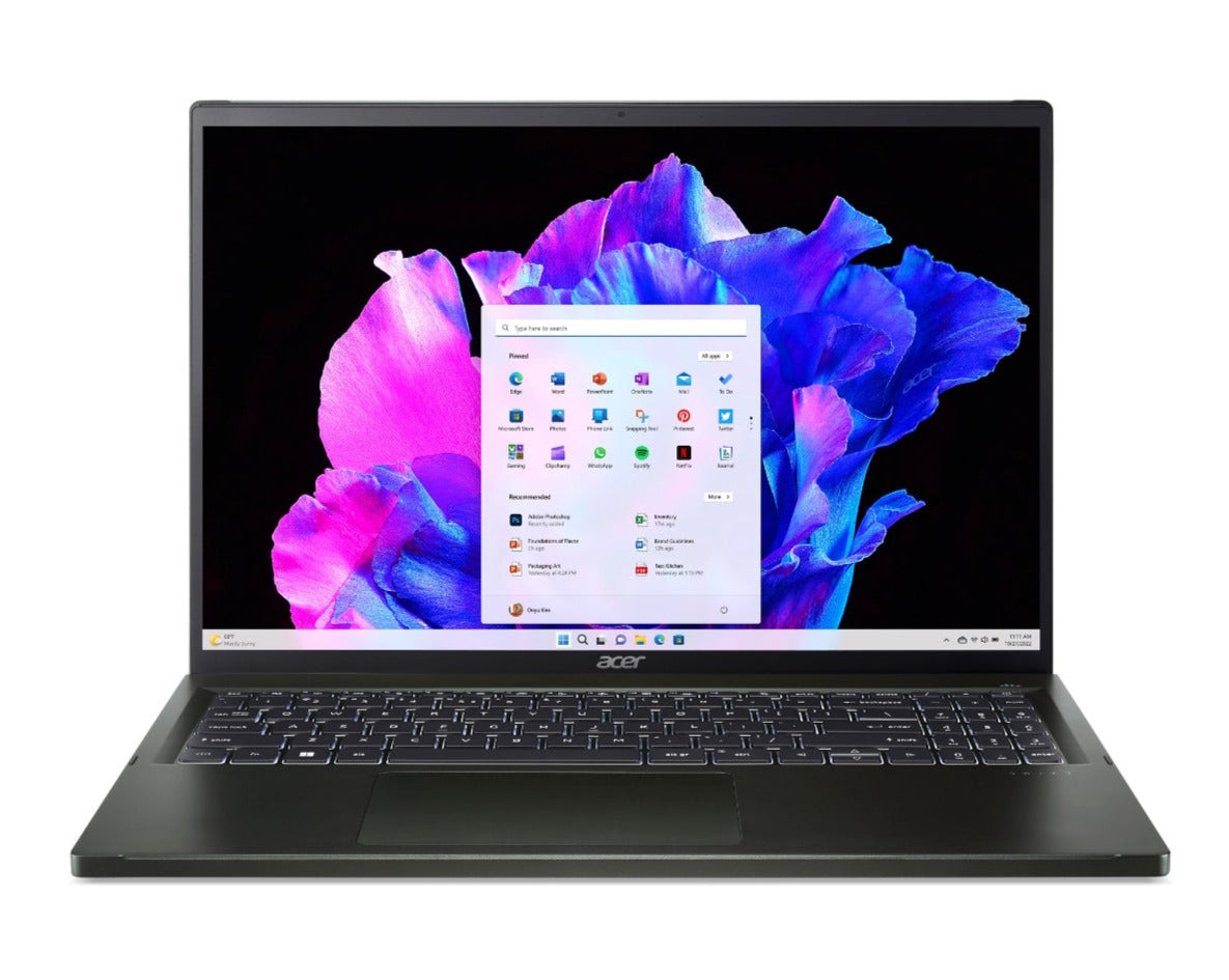 Acer Swift Edge 16 SFE16-43-R6FN 16" WQXGA+ Notebook, AMD R7-7840U, 3.30GHz, 16GB RAM, 1TB SSD, Win11P - NX.KR3AA.002