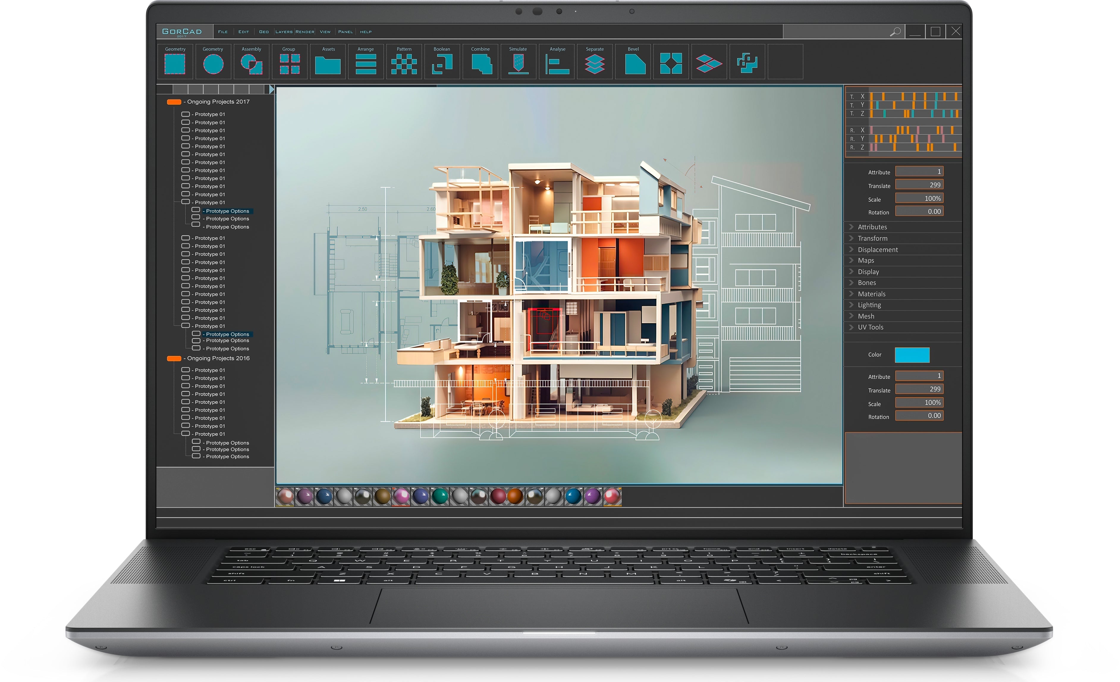 Dell Precision 5690 16" FHD+ Mobile Workstation, Intel Ultra 9 185H, 2.30GHz, 32GB RAM, 1TB SSD, Win11P - D3G2V