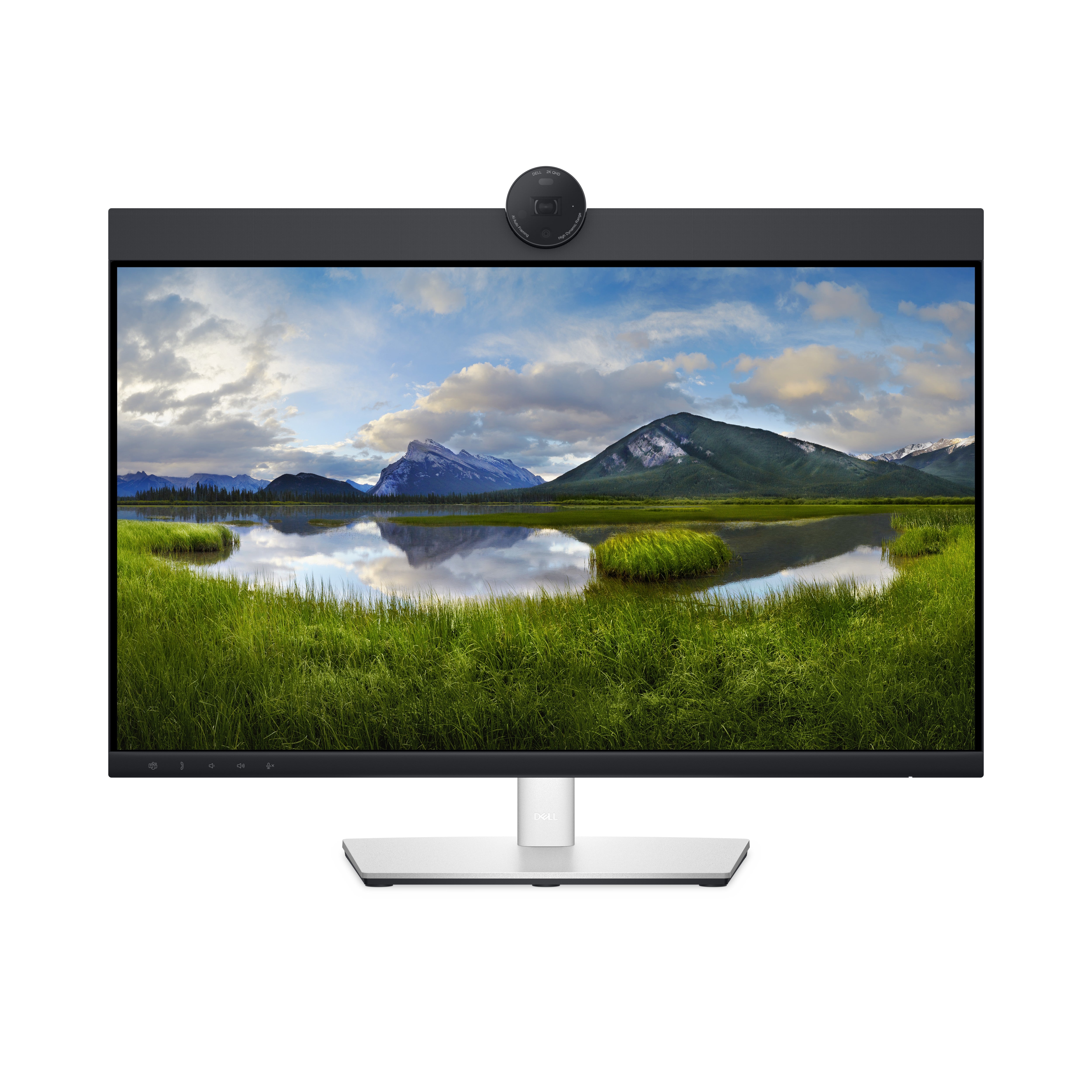 Dell 23.8" FHD Video Conferencing Monitor, 16:9, 5MS, 1000:1-Contrast - DELL-P2424HEB (Refurbished)