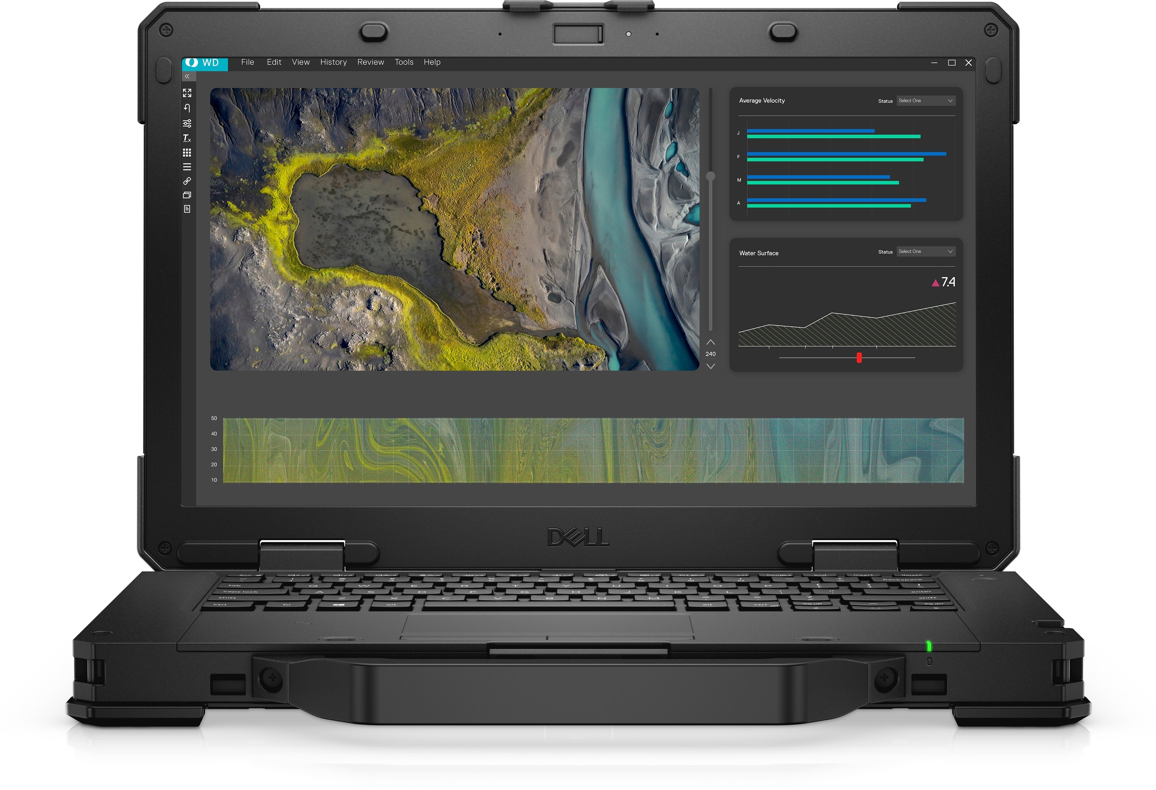 Dell Latitude 5430 14" FHD Rugged Notebook, Intel i5-1145G7, 2.60GHz, 16GB RAM, 256GB SSD, Win11P - C9DND