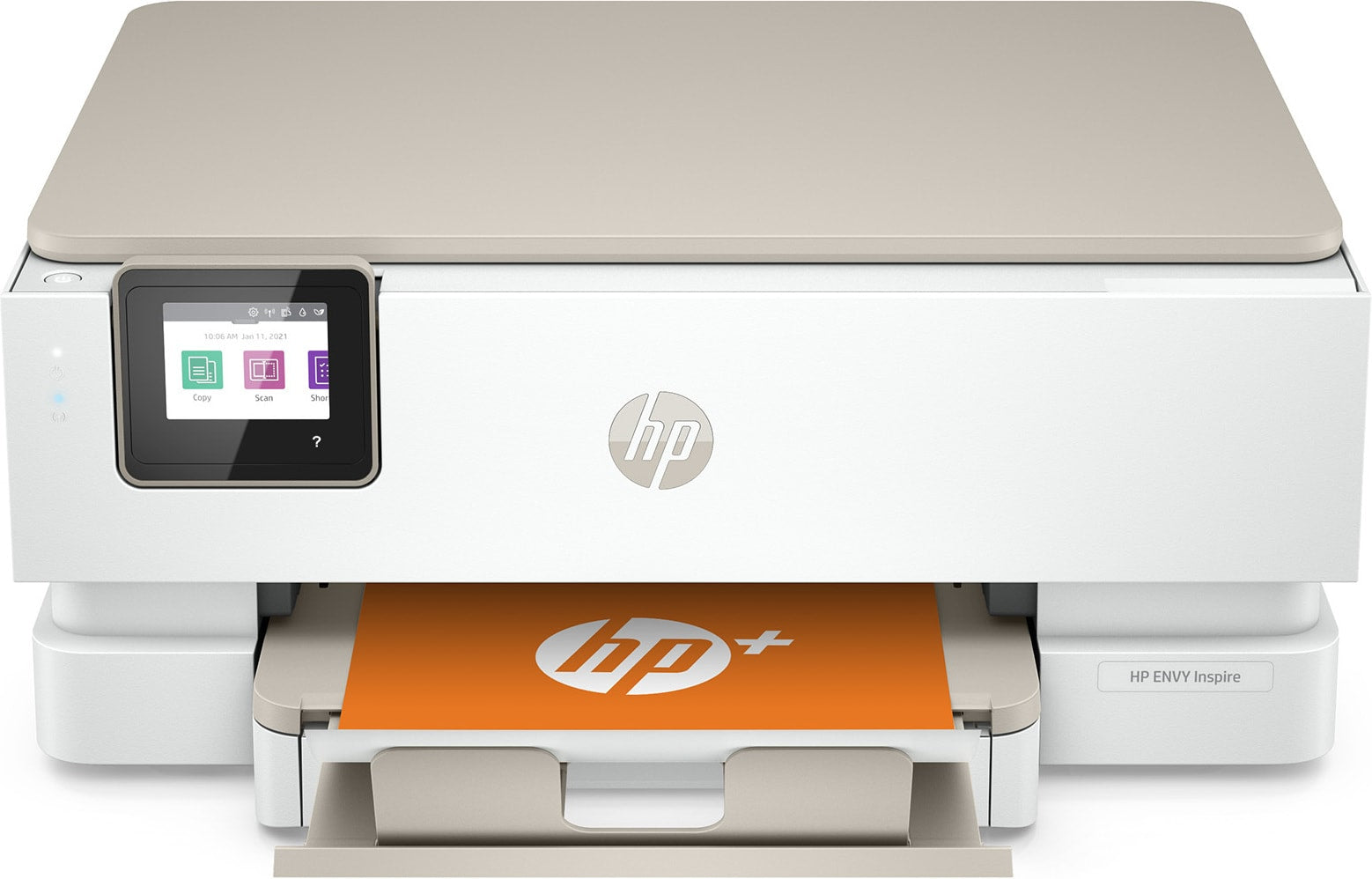 HP ENVY Inspire 7252e All-in-One Color Inkjet Printer, Print/Copy/Scan, 13/8 ppm, USB, WiFi - 2Z1C2A#1H5 (Certified Refurbished)