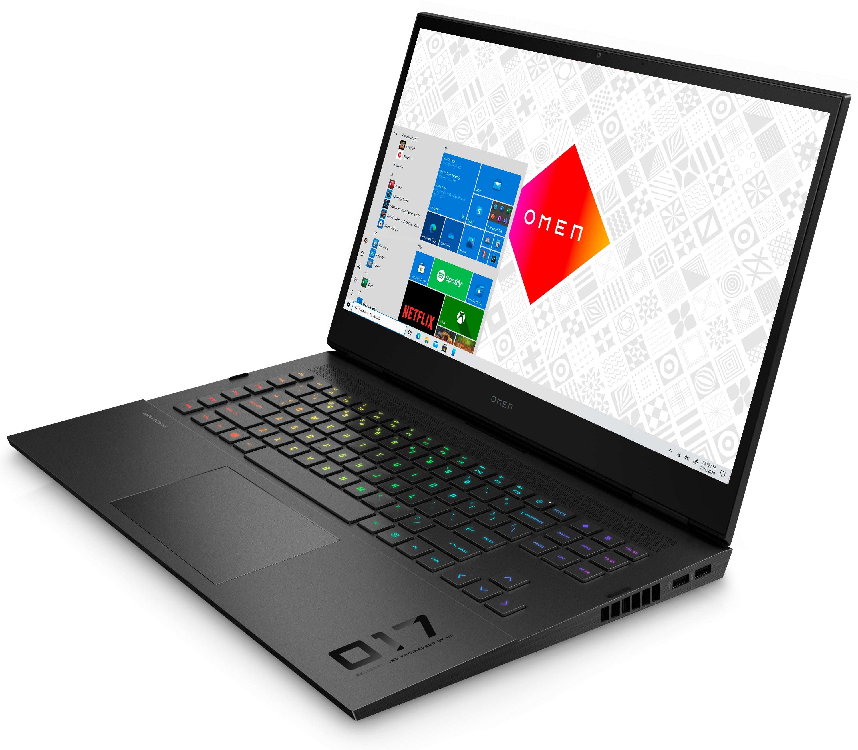 HP OMEN 17-ck1003nr 17.3" QHD Gaming Notebook, Intel i9-12900H, 3.80GHz, 32GB RAM, 1TB SSD, Win11H - 6U715UA#ABA (Certified Refurbished)