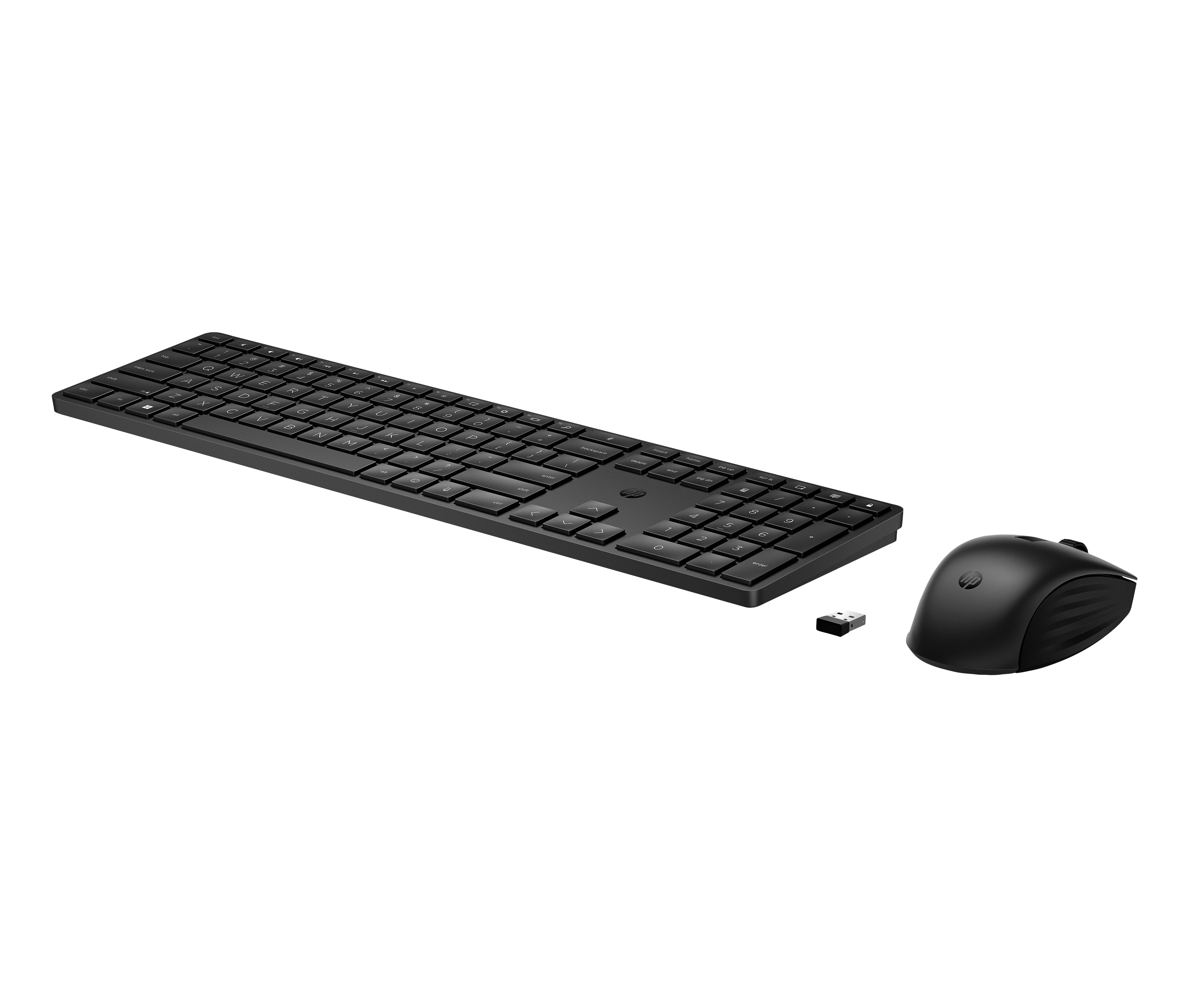 HP 655 Wireless Keyboard and Mouse Combo, 2.4GHz Wireless Connection, USB Type-A - 4R009UT#ABA