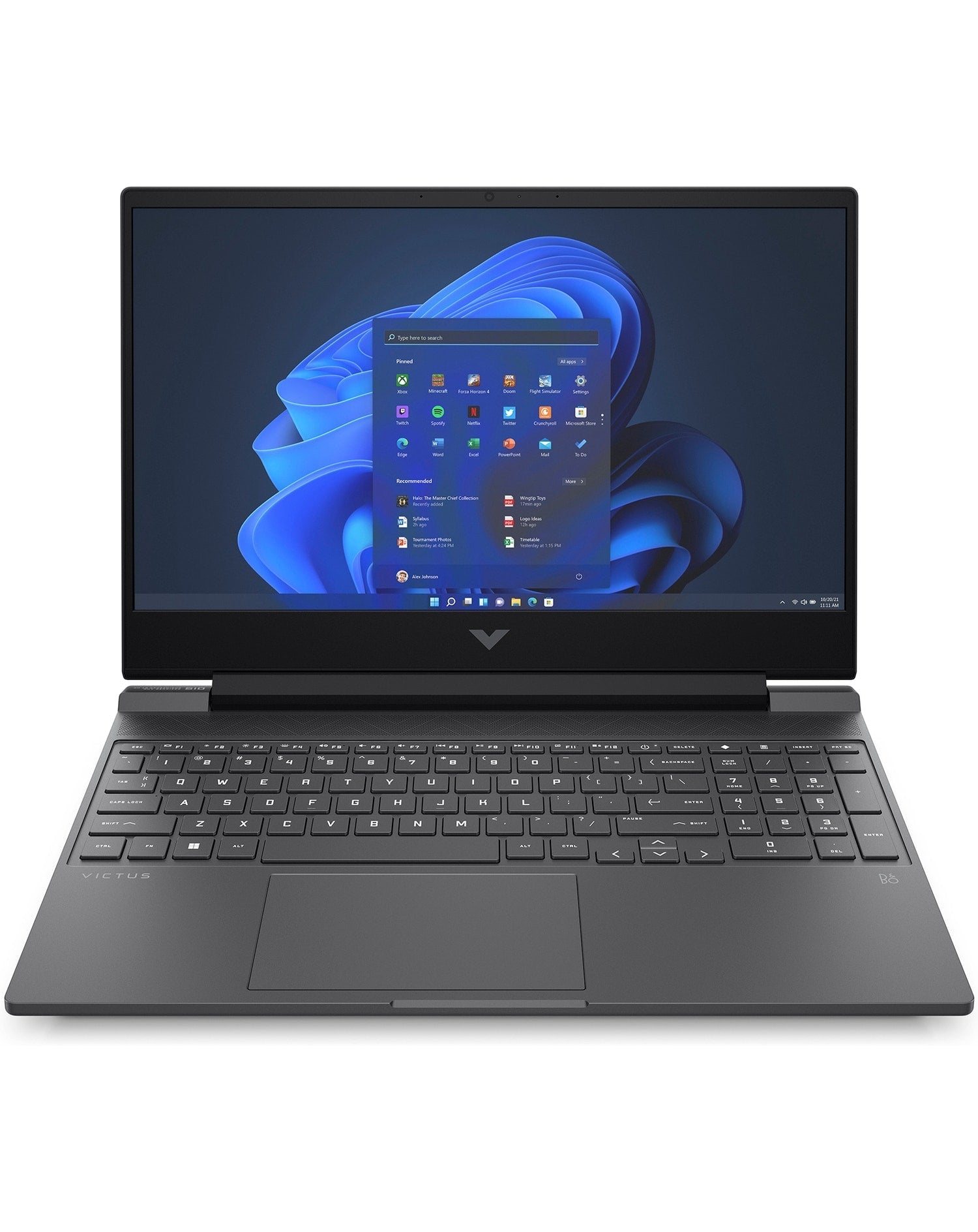 HP Victus 15-fa1020nr 15.6" FHD Gaming Notebook, Intel i7-13700H, 2.40GHz, 8GB RAM, 512GB SSD, Win11H - 7H9Y7UA#ABA