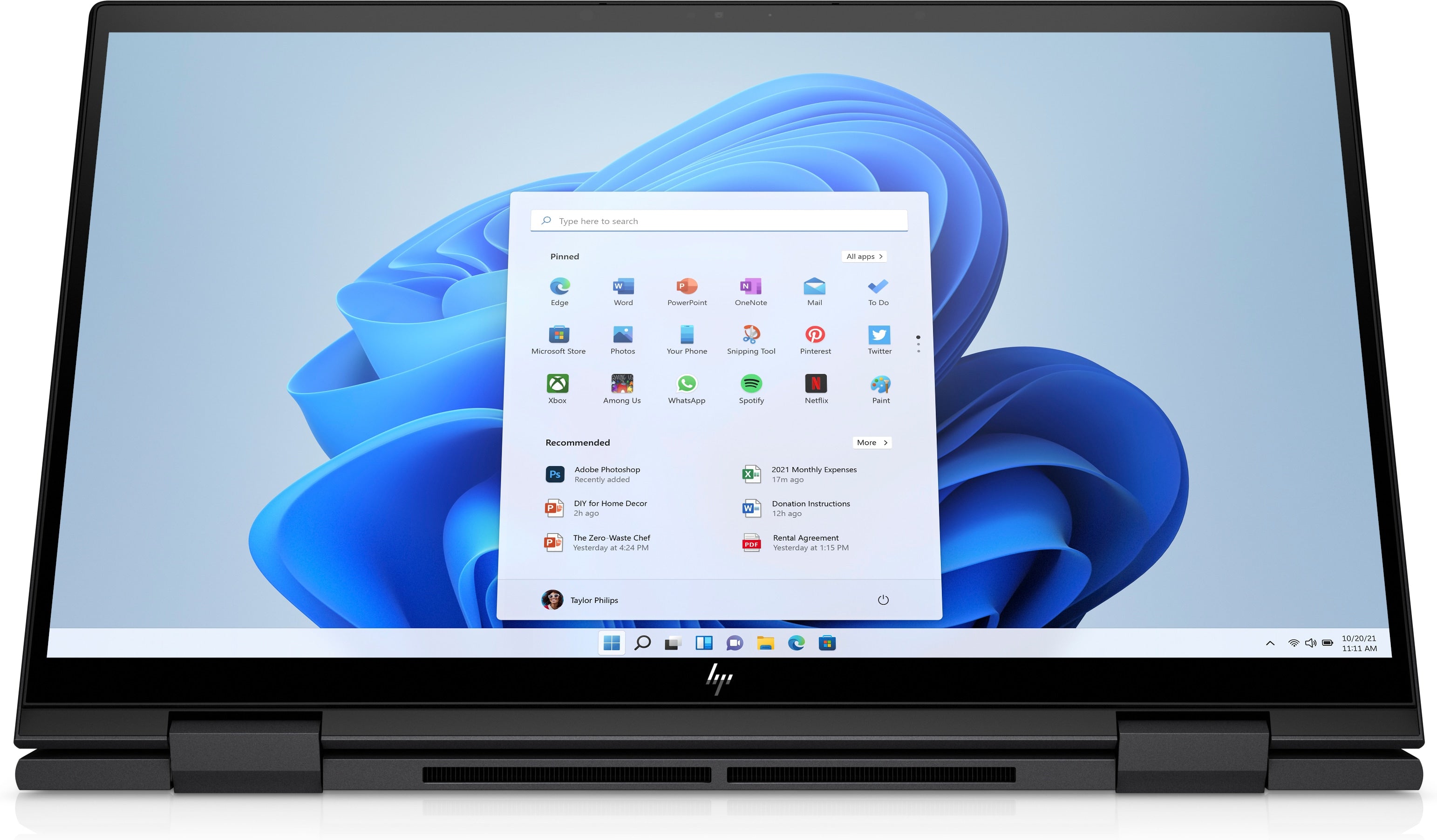 HP Envy x360 15-ey0013dx 15.6" FHD Convertible Notebook, AMD R5-5625U, 2.30GHz, 8GB RAM, 256GB SSD, Win11H - 66B44UA#ABA (Refurbished)