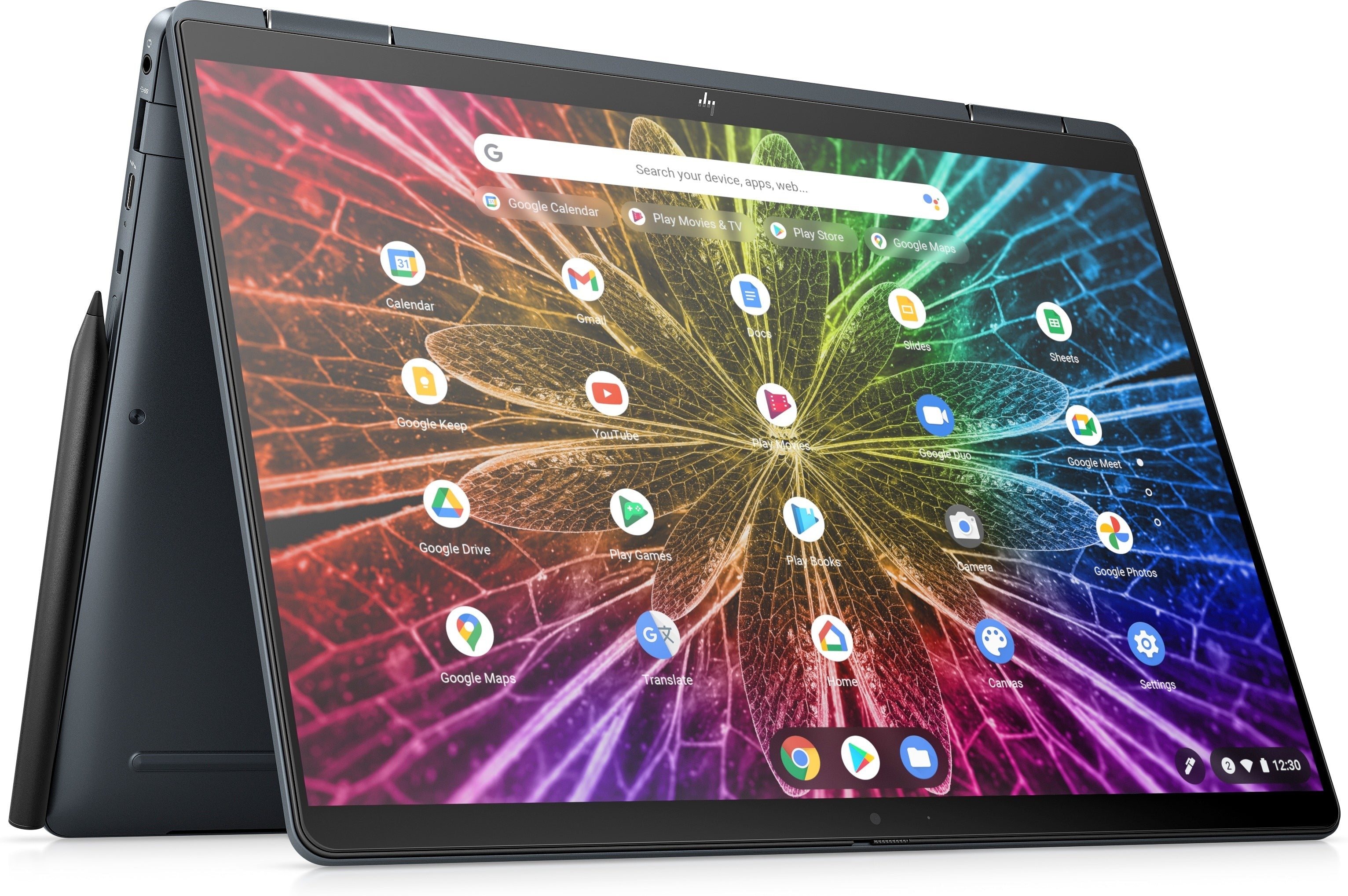 HP Elite Dragonfly 13.5" 2K Convertible Chromebook, Intel i5-1235U, 1.30GHz, 8GB RAM, 128GB SSD, ChromeOS - 6H5V2UT#ABA (Certified Refurbished)