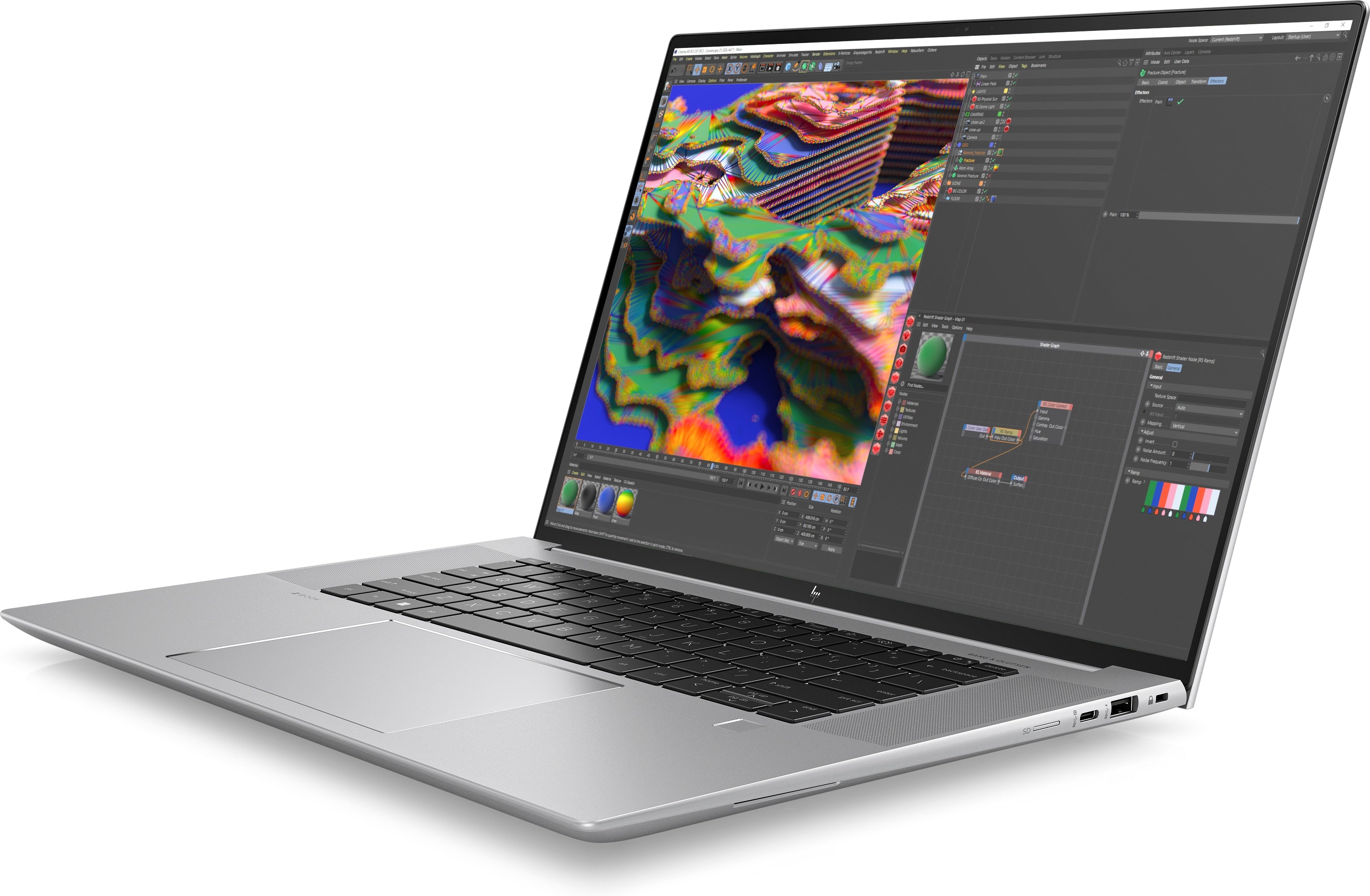 HP ZBook Studio 16 G9 16" WQUXGA Mobile Workstation, Intel i7-12700H, 2.30GHz, 16GB RAM, 512GB SSD, Win11P - 6M731UT#ABA