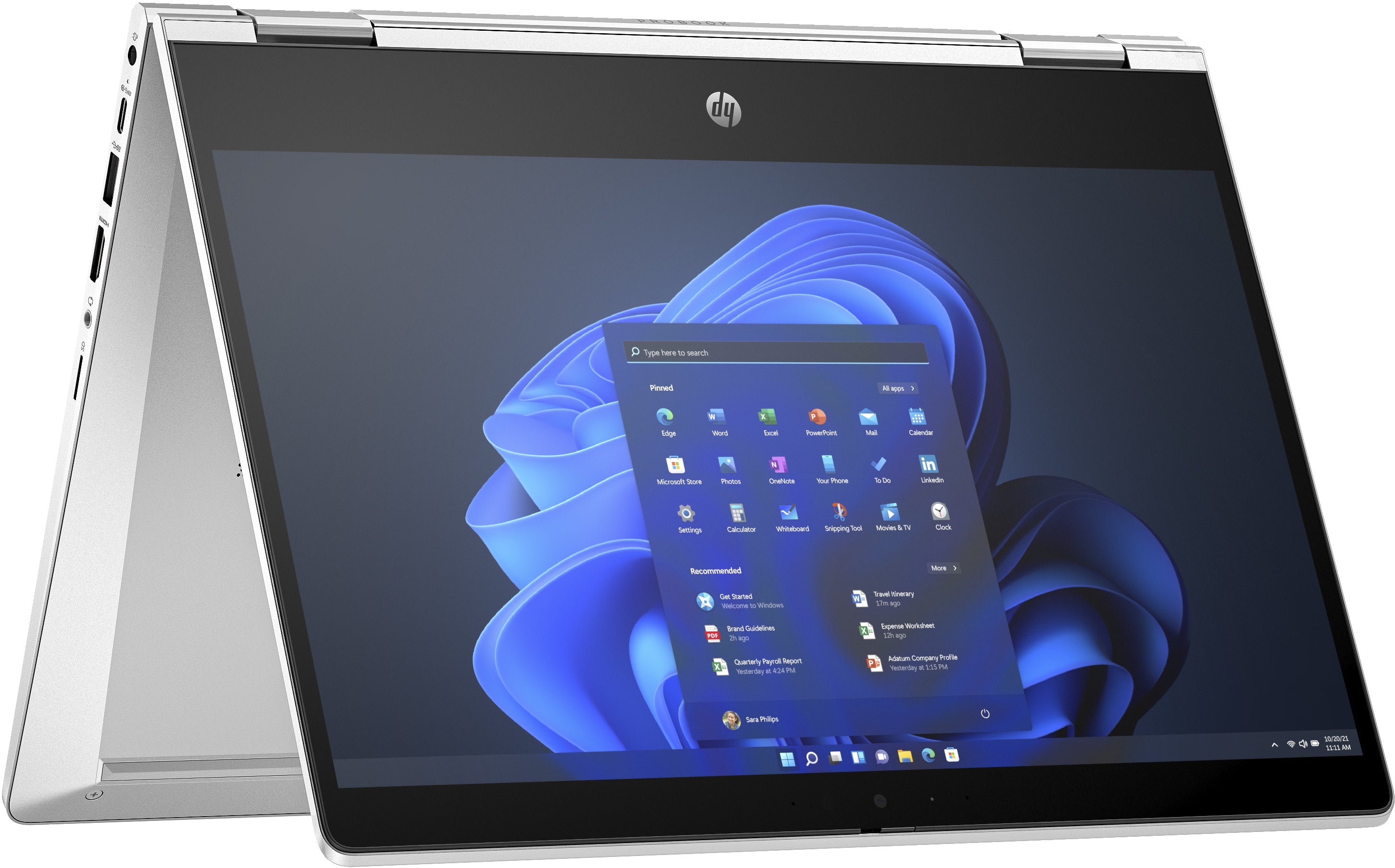 HP Pro x360 435 G10 13.3" FHD Convertible Notebook, AMD R5-7530U, 2.0GHz, 16GB RAM, 256GB SSD, Win11P - 7P3C5UT#ABA