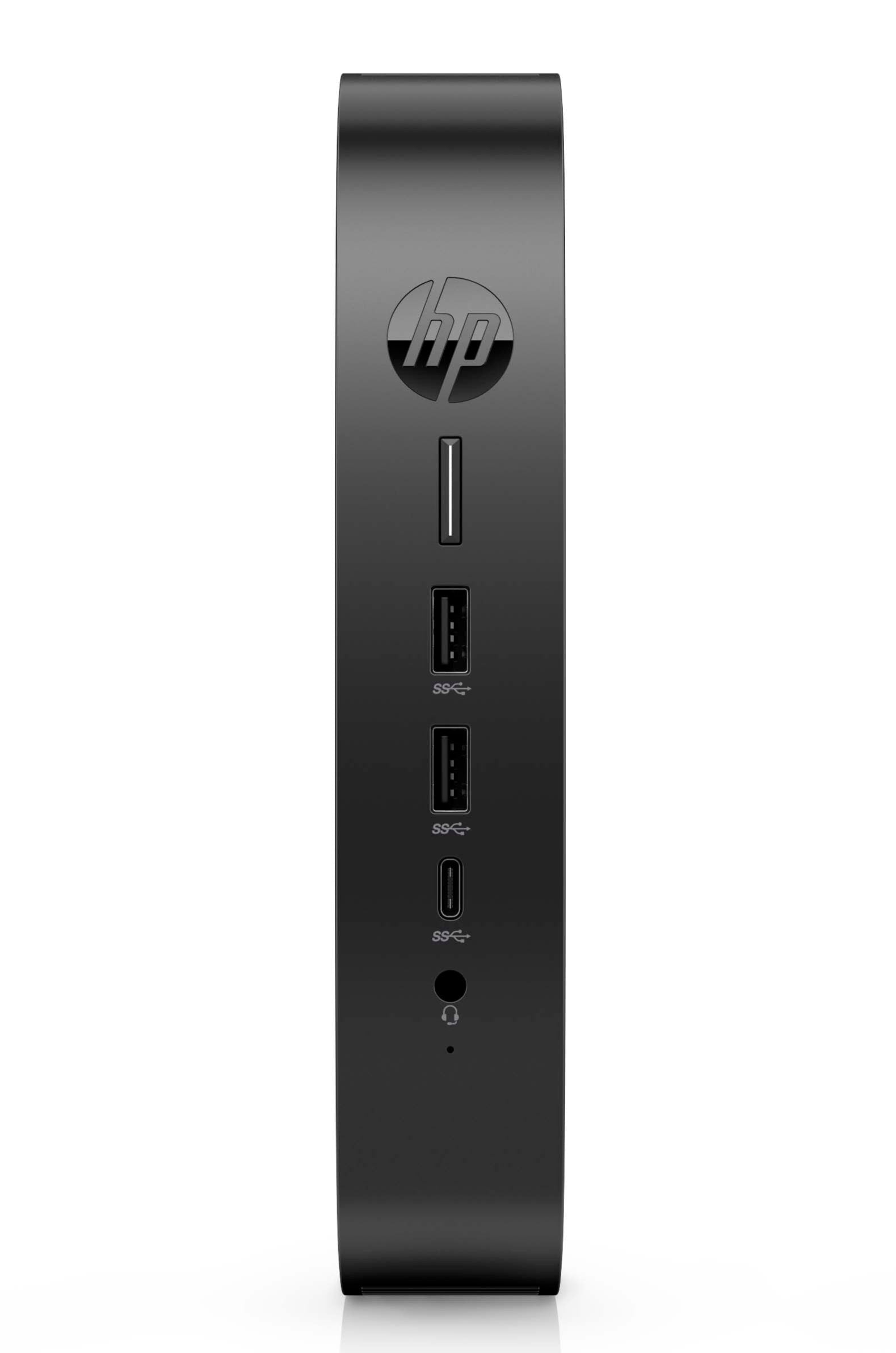 HP Elite t655 Thin Client Desktop, AMD Ryzen R2314, 2.10GHz, 4GB RAM, 32GB eMMC, HP ThinPro - 6R0Q0AT#ABA
