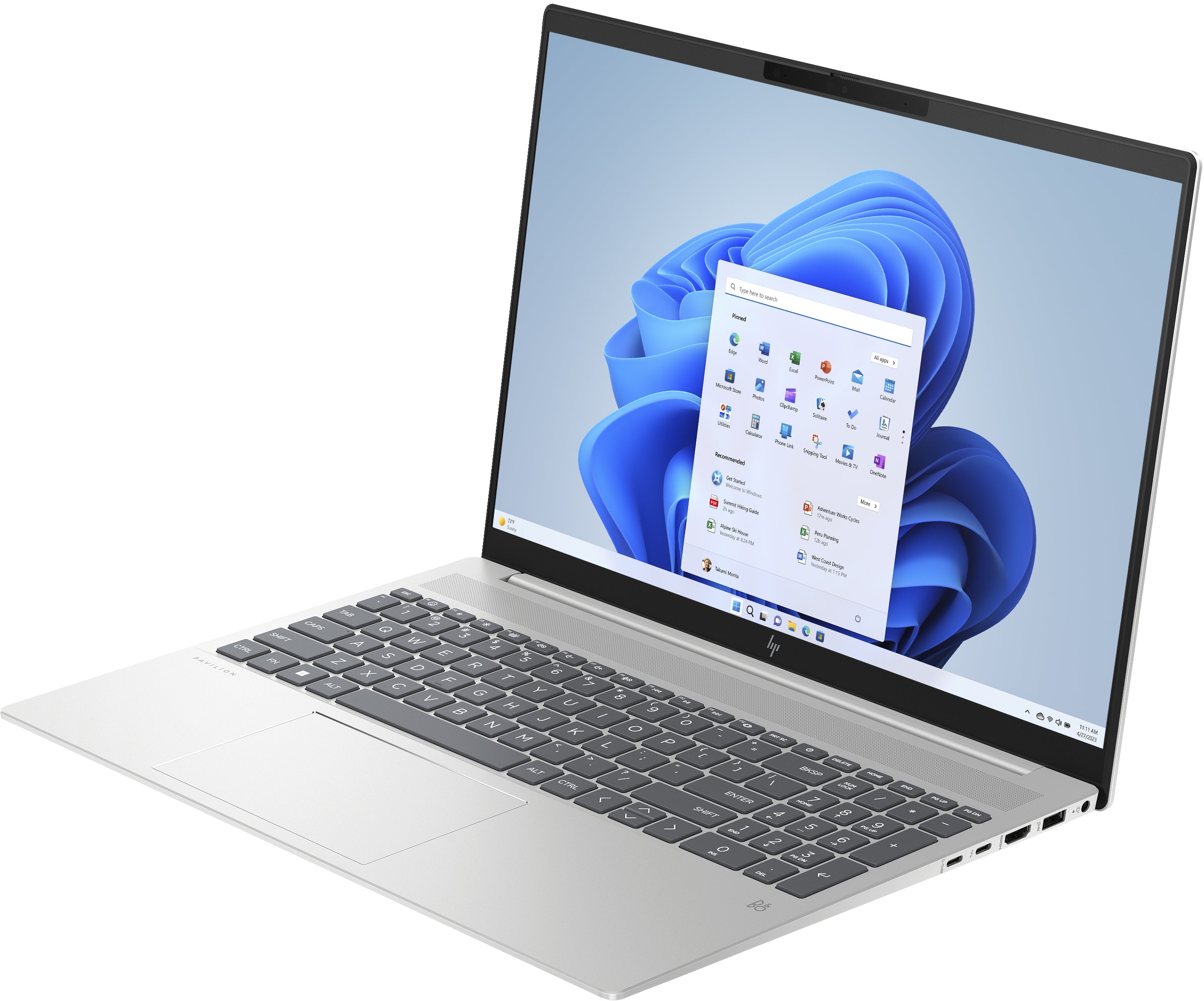 HP Pavilion Plus 16-ab0000nr 16" WQXGA Notebook, Intel i5-13500H, 2.60GHz, 16GB RAM, 1TB SSD, Win11P - 92K36UA#ABA