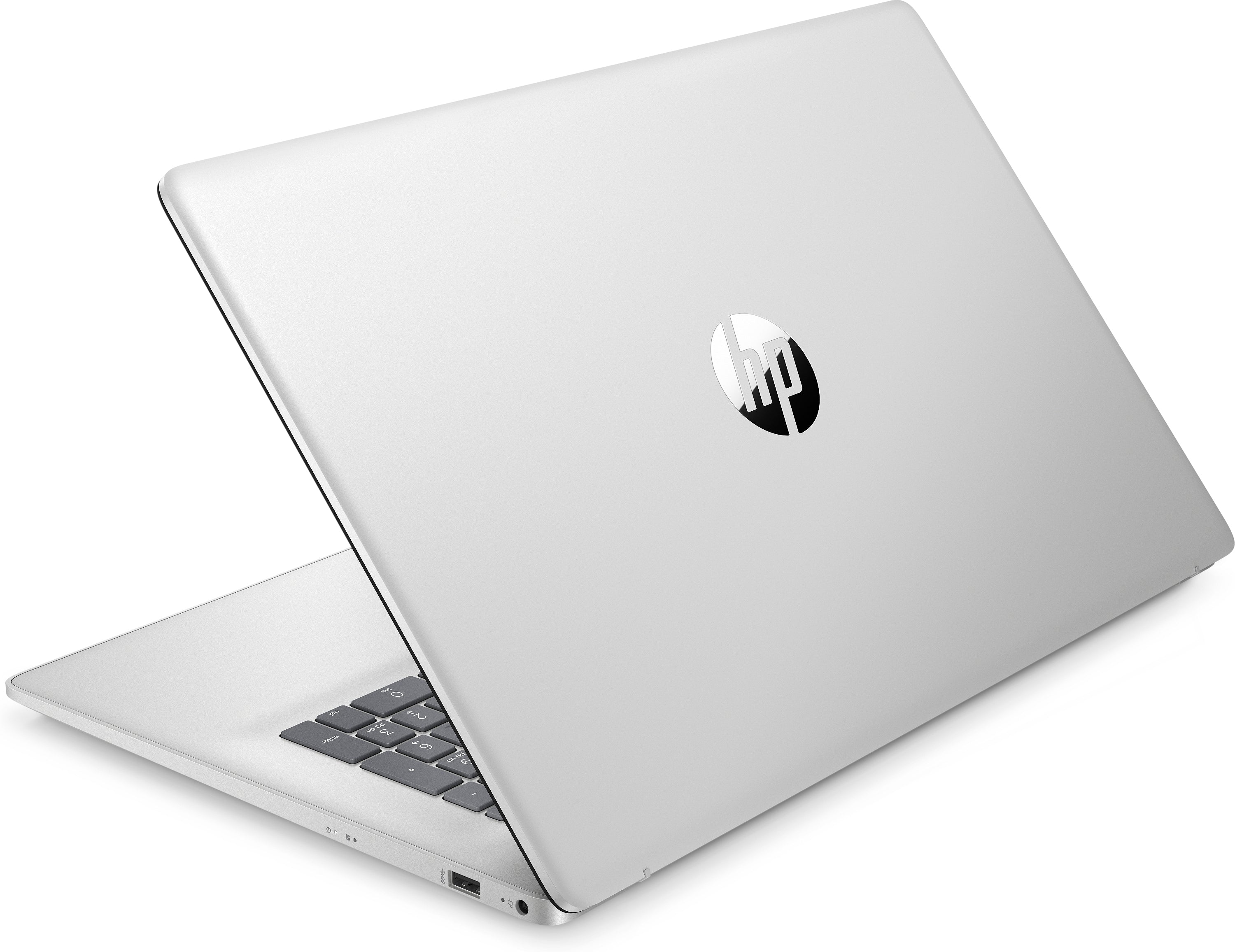 HP 17-cp3077nr 17.3" HD+ Notebook, AMD R5-7530U, 2.0GHz, 8GB RAM, 128GB SSD, Win11H - B6RX3UA#ABA (Certified Refurbished)