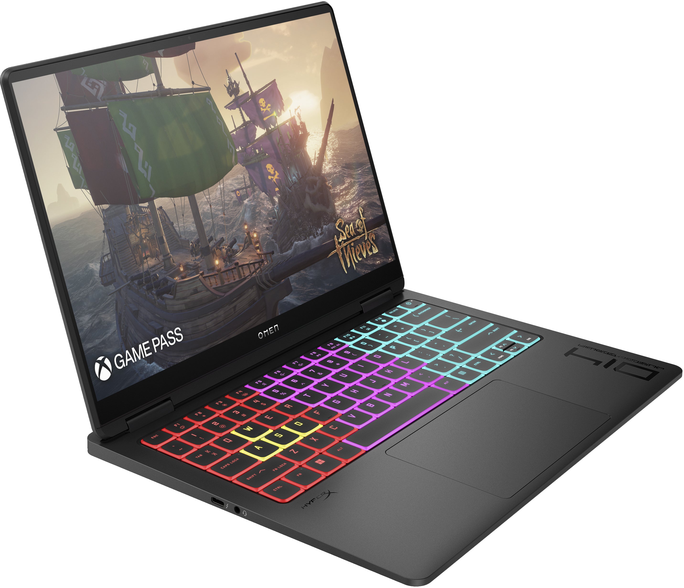 HP OMEN Transcend 14-fb0761nr 14" 3K Gaming Notebook, Intel U7 155H, 1.40GHz, 16GB RAM, 1TB SSD, Win11H - B05Y1UA#ABA