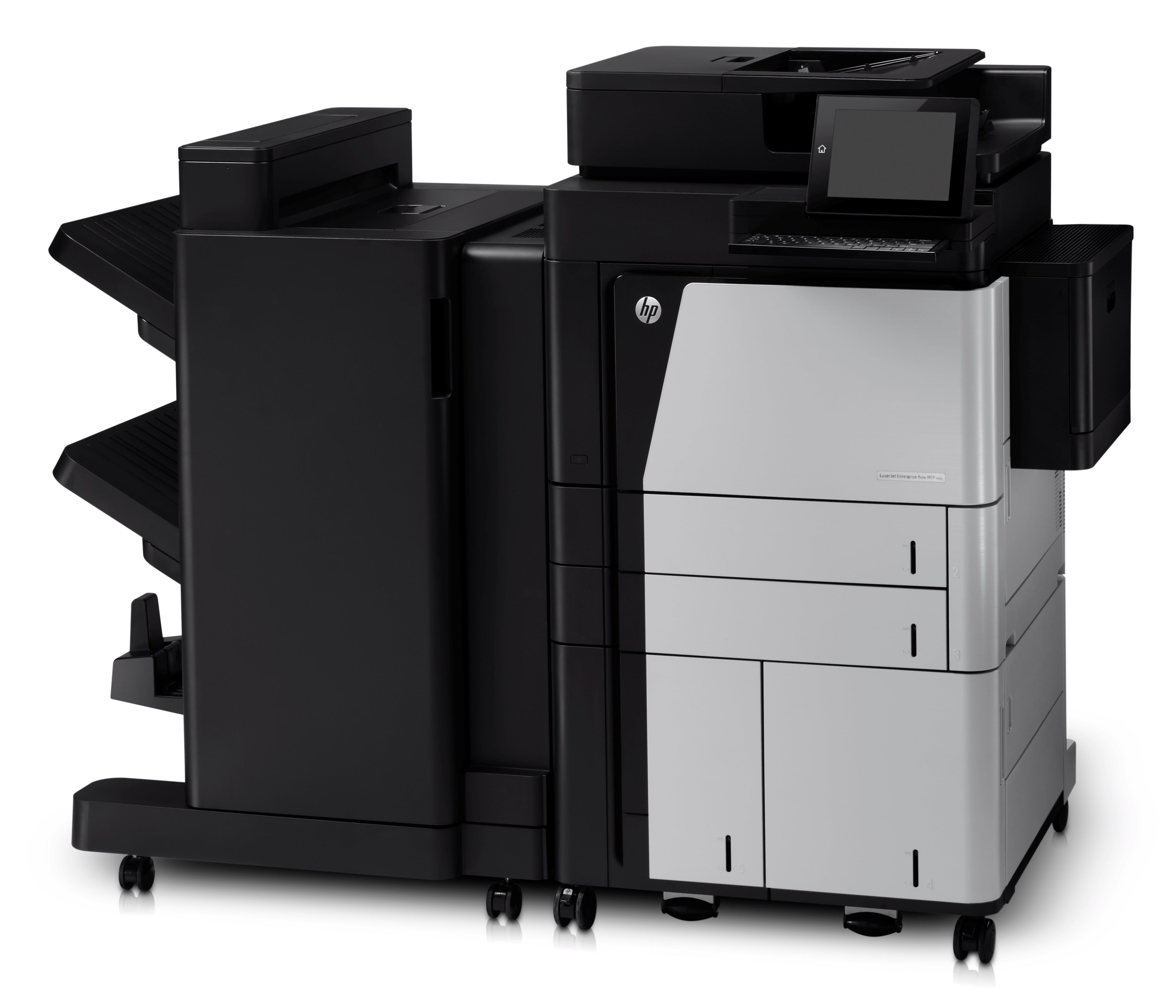 HP LaserJet Enterprise Flow M830z MFP B/W Printer, 55 ppm, Ethernet, Wi-Fi, USB - D7P68A#BGJ (Certified Refurbished)
