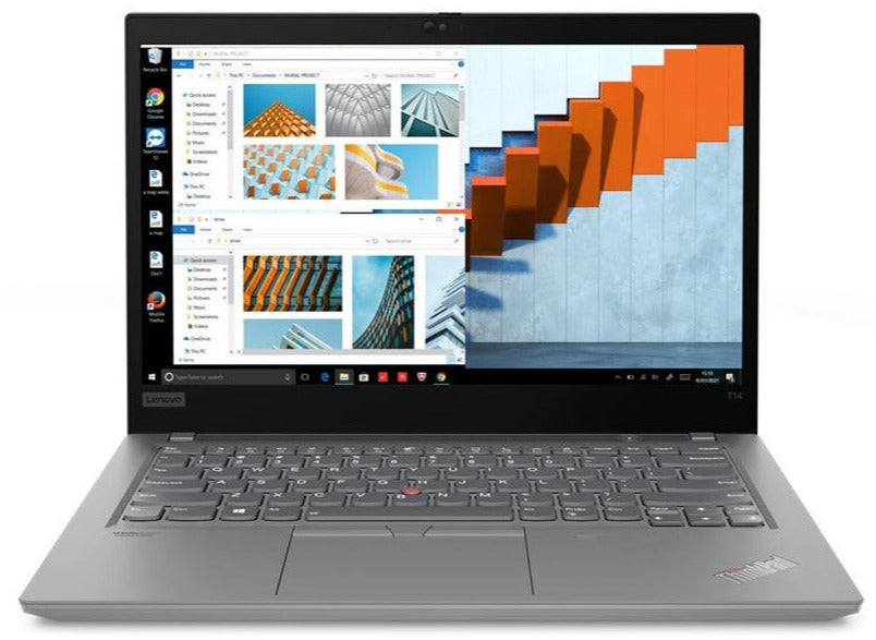 Lenovo ThinkPad T14 Gen 2 14" FHD Notebook, Intel i5-1145G7, 2.60GHz, 16GB RAM, 256GB SSD, Win11P - 203LET14G2i5G11DREF (Refurbished)
