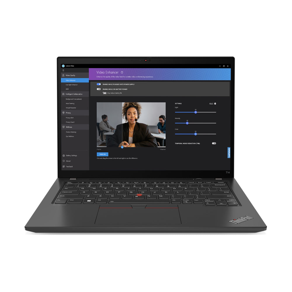 Lenovo ThinkPad T14 Gen 4 14" WUXGA Notebook, Intel i7-1365U, 1.80GHz, 16GB RAM, 512GB SSD, Win11P - 21HD0088US