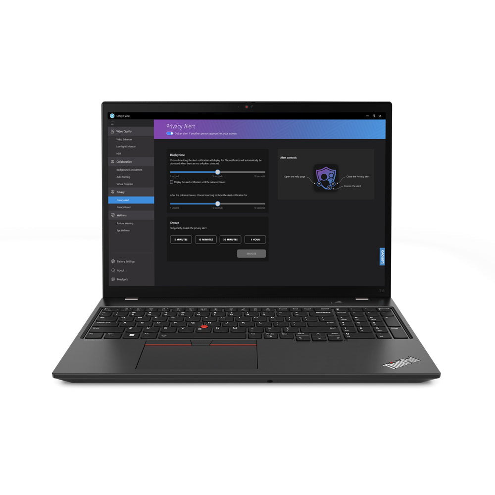 Lenovo ThinkPad T16 Gen 2 16" WUXGA Notebook, Intel i7-1365U, 1.80GHz, 16GB RAM, 512GB SSD, Win11P - 21HH0053US