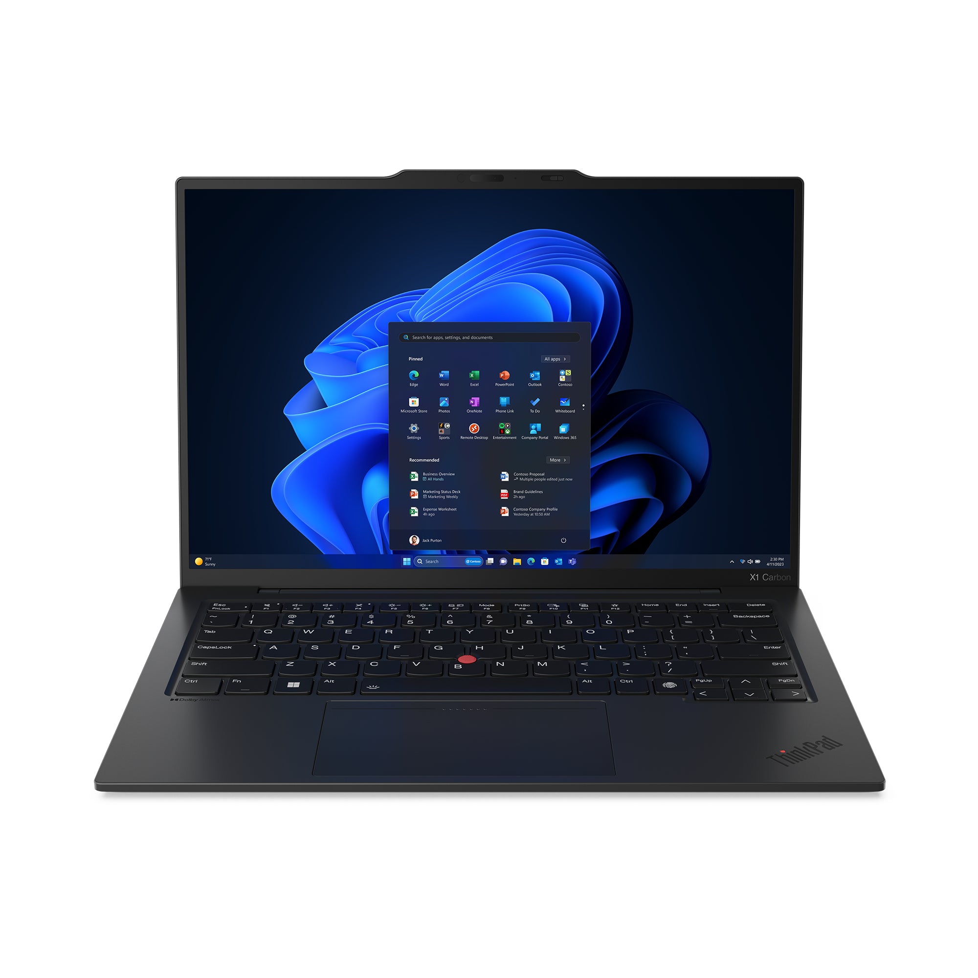 Lenovo ThinkPad X1 Carbon Gen 12 14" WUXGA Notebook, Intel U5-125U, 1.30GHz, 16GB RAM, 512GB SSD, Win11P - 21KC00A0US