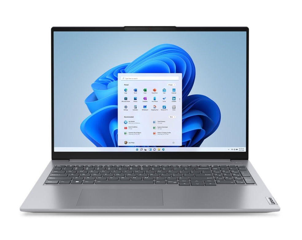 Lenovo ThinkBook 16 G6 ABP 16" WUXGA Notebook, AMD R5-7530U, 2.0GHz, 8GB RAM, 256GB SSD, Win11P - 21KK0004US