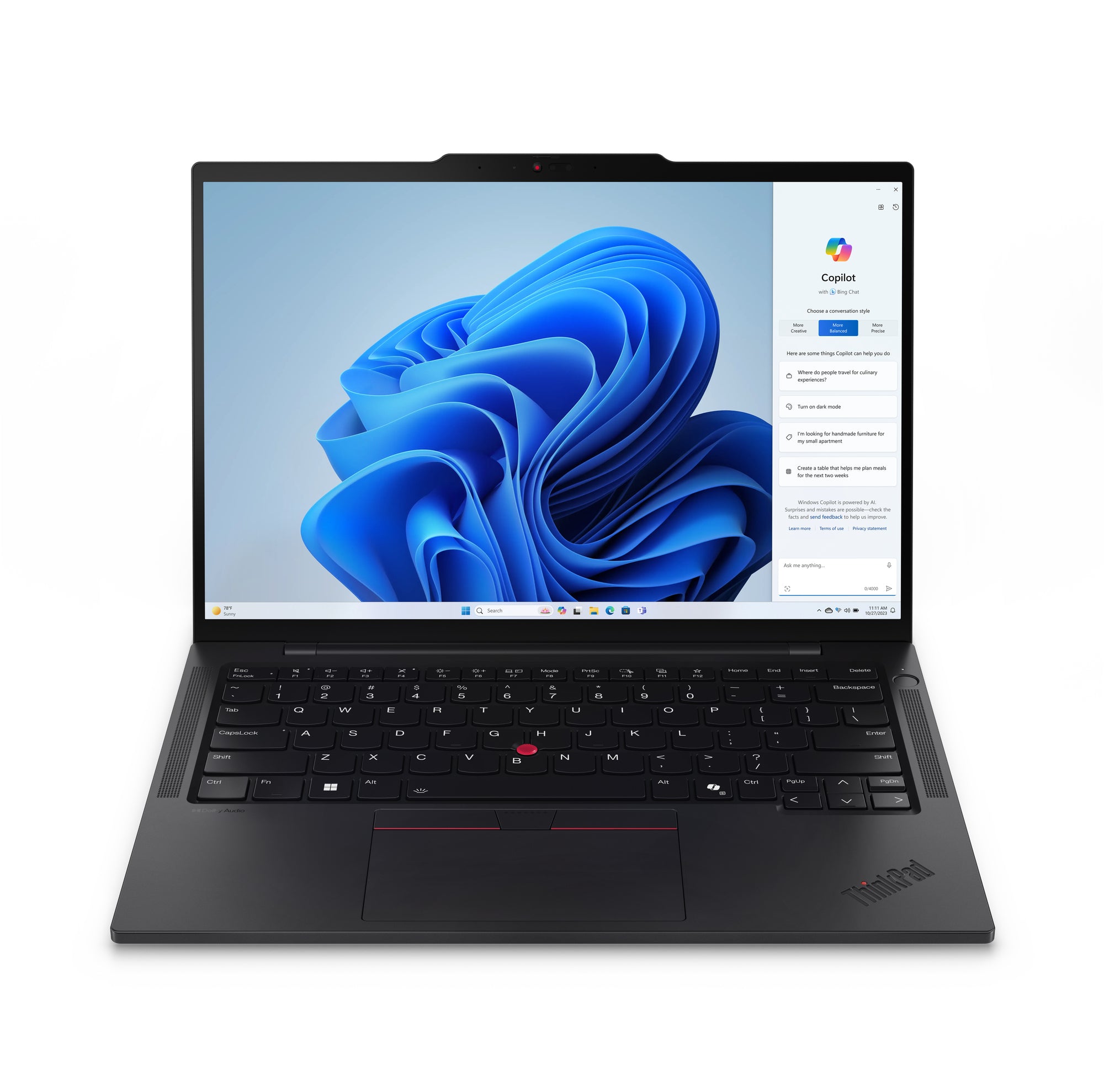 Lenovo ThinkPad T14s Gen 5 14" WUXGA Notebook, Intel Ultra 7 155U, 16GB RAM, 512GB SSD, Win11P - 21LS0058US