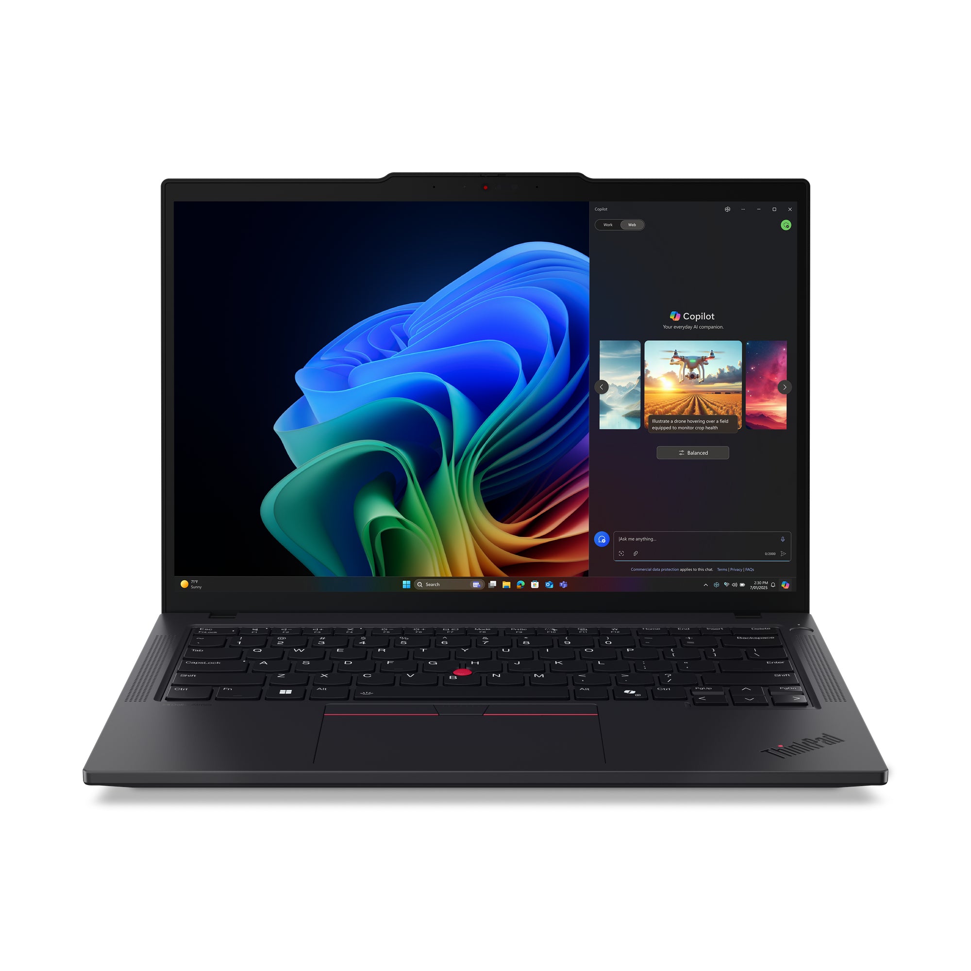 Lenovo ThinkPad T14 Gen 6 14" WUXGA Notebook, AMD Ryzen AI 5 PRO 340, 16GB RAM, 512GB SSD, Win11P - 21QJ00CQUS