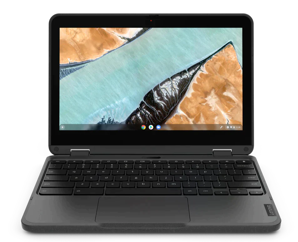 Lenovo 300e 11.6" HD Gen 3 Convertible Chromebook, AMD 3015Ce, 1.20GHz, 4GB RAM, 32GB eMMC, ChromeOS - 82J9000NUS