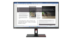 Lenovo ThinkVision S27i-30 27" FHD WLED Monitor, 16:9, 4ms, 1300:1-Contrast - 63DFKAT4US