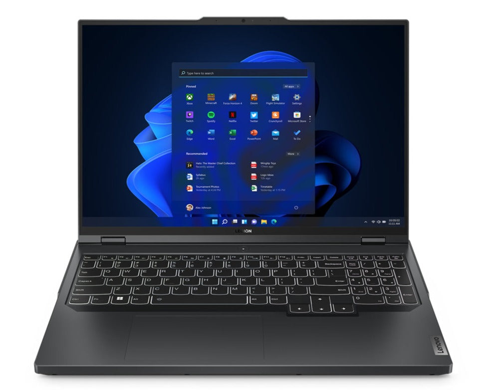 Lenovo Legion Pro 5 16ARX8 16" WQXGA Gaming Notebook, AMD R7-7745HX, 3.60GHz, 16GB RAM, 512GB SSD, Win11H - 82WM0004US