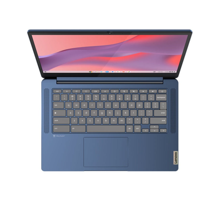 Lenovo IdeaPad Slim 3 14M868 14" FHD Chromebook, MediaTek Kompanio 520, 4GB RAM, 64GB eMMC, ChromeOS - 82XJ002DUS (Refurbished)