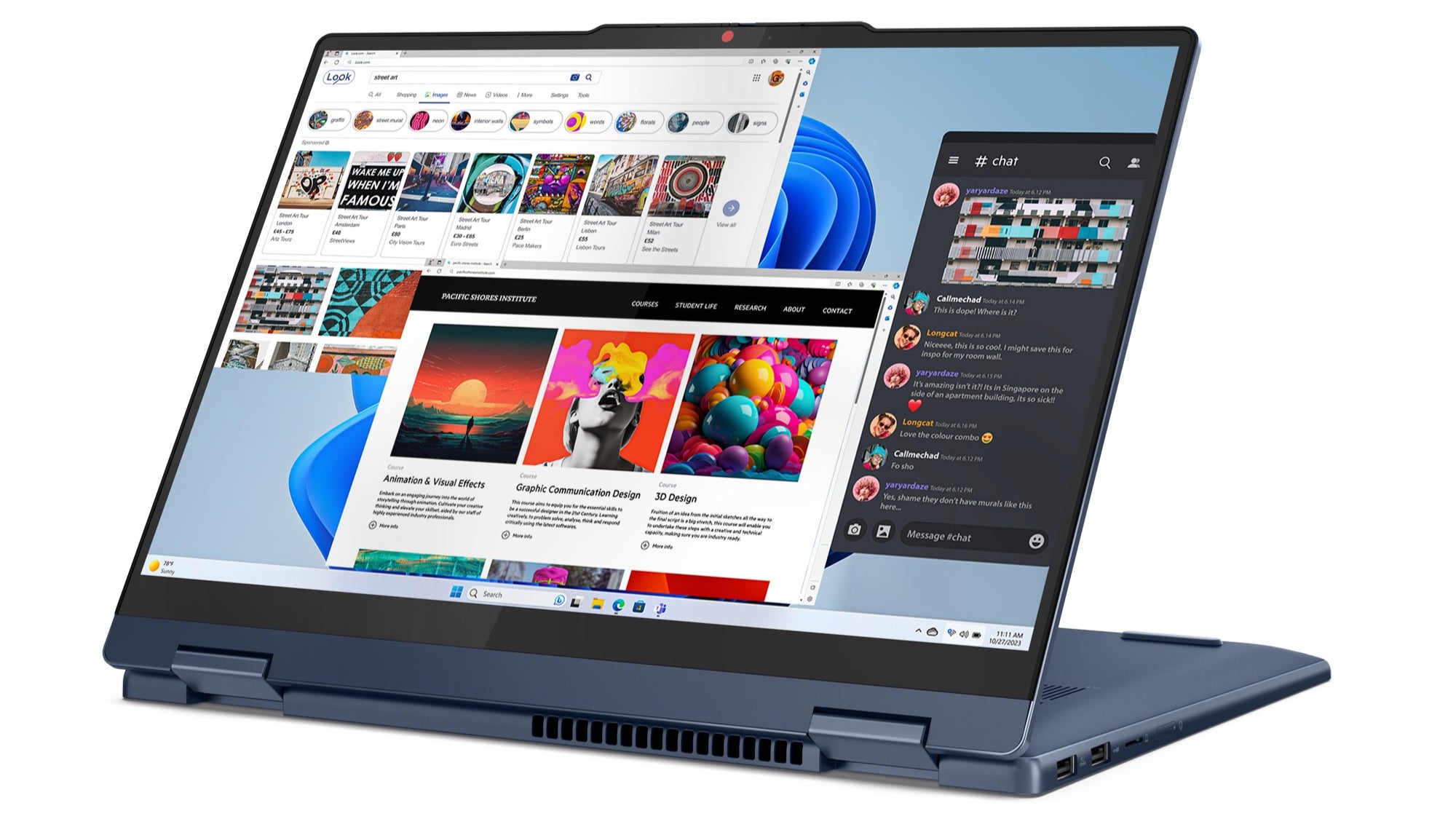 Lenovo IdeaPad 5 14IRU9 14" WUXGA Convertible Notebook, Intel 5 120U, 1.40GHz, 8GB RAM, 256GB SSD, Win11H - 83DT000MUS