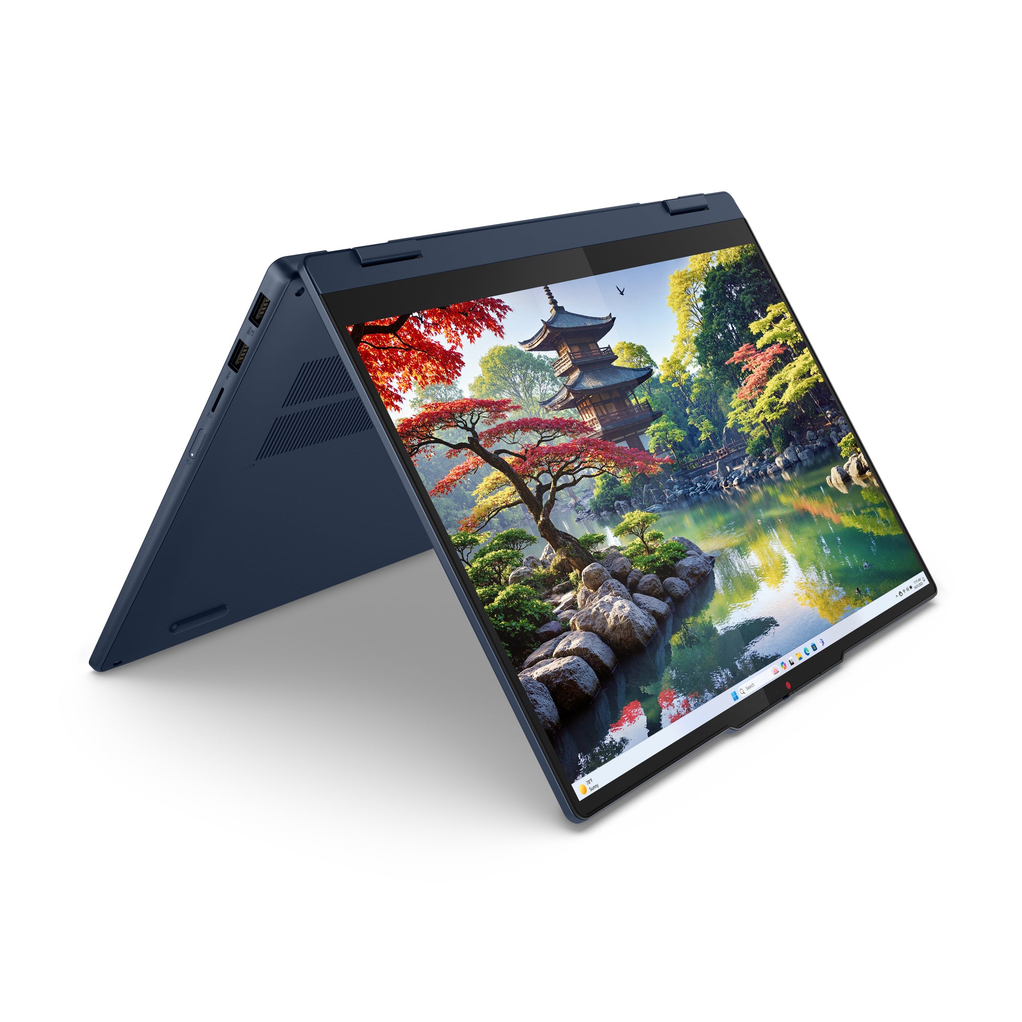 Lenovo IdeaPad 5 14IAL10 14" WUXGA Convertible Notebook, Intel Ultra 5 225U, 16GB RAM, 512GB SSD, Win11H - 83KR003XUS