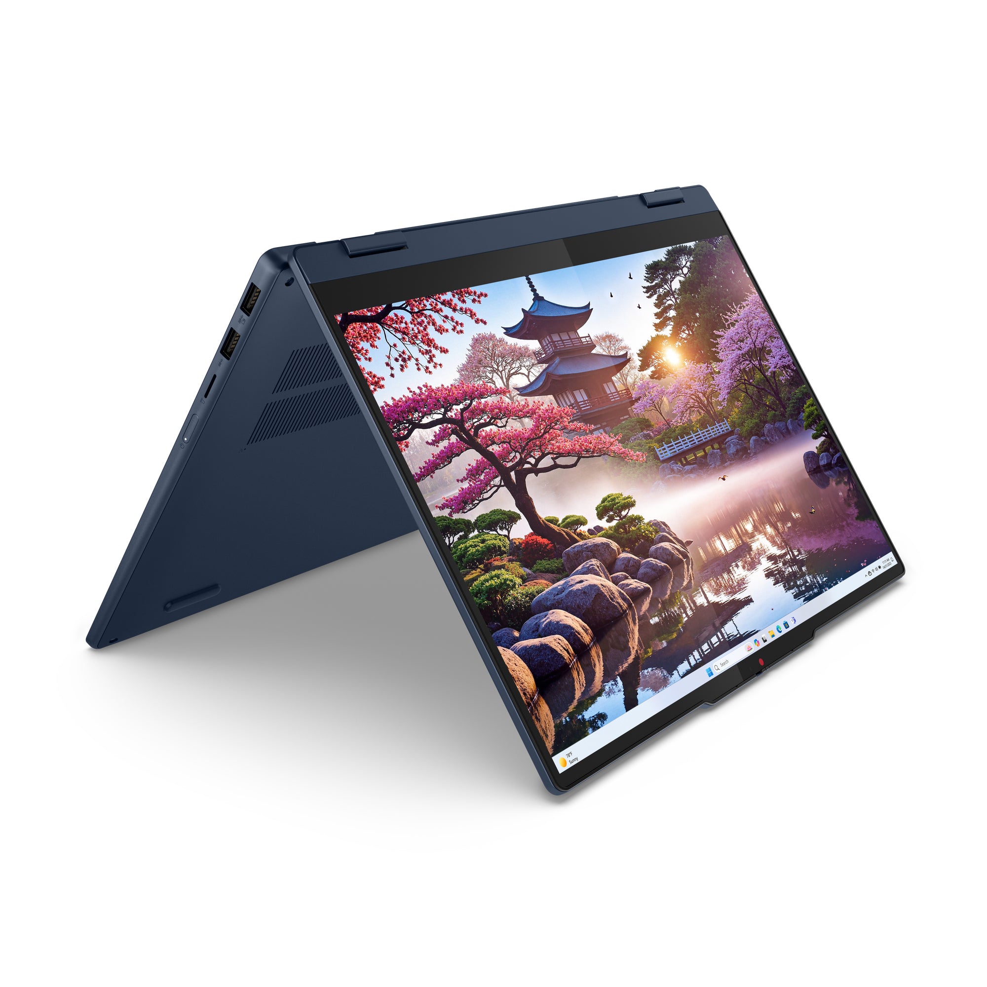Lenovo IdeaPad 5 14AKP10 14" WUXGA Convertible Notebook, AMD Ryzen AI 5 340, 16GB RAM, 1TB SSD, Win11H - 83KT002QUS