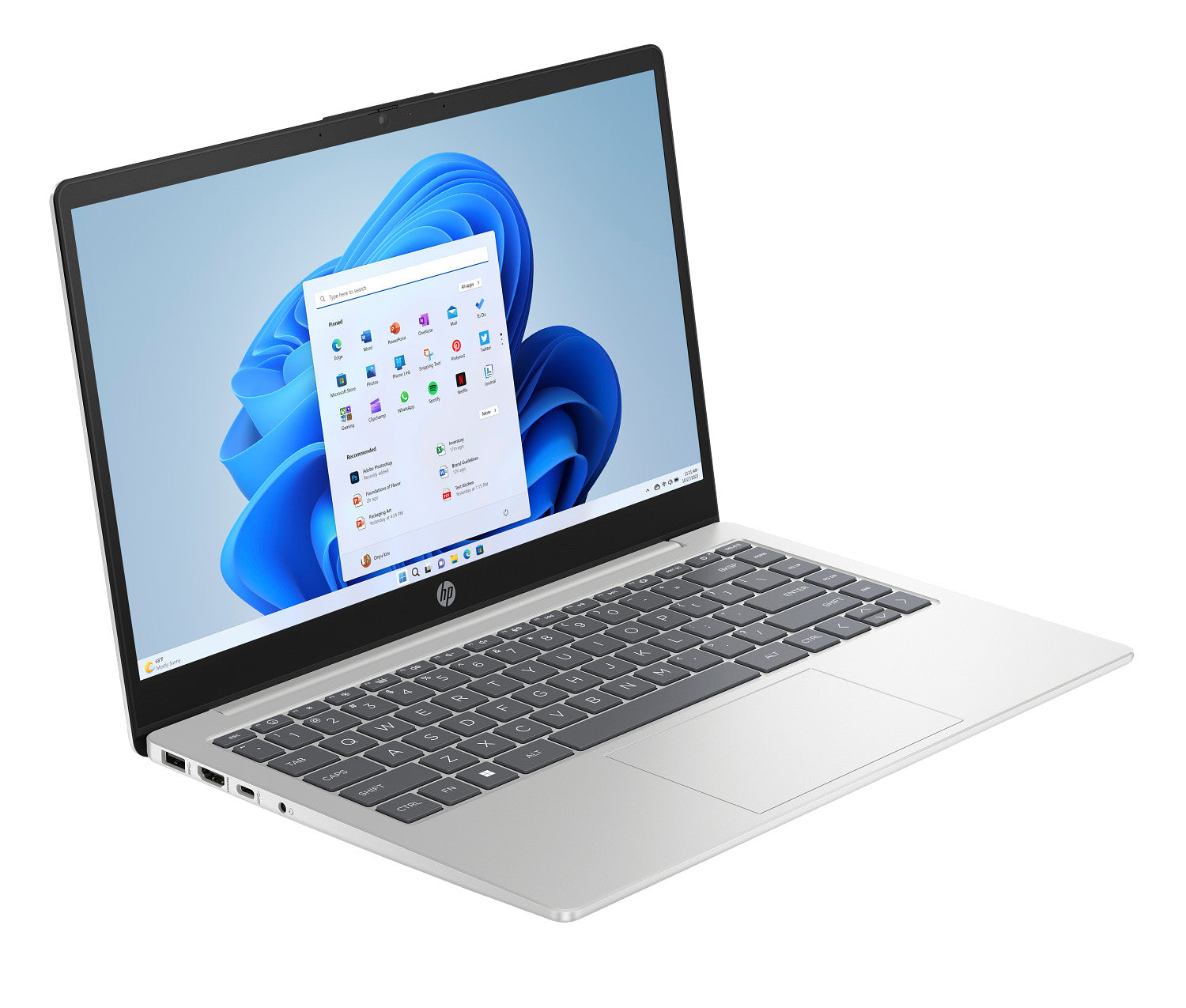 HP 14-em0045cl 14" HD Notebook, AMD R7-7730U, 2.0GHz, 16GB RAM, 1TB SSD, Win11H - 8A887UA#ABA (Certified Refurbished)