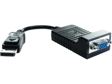 HP DisplayPort To VGA Adapter, Male/Female Connector, Video Cable Adapter - AS615AA