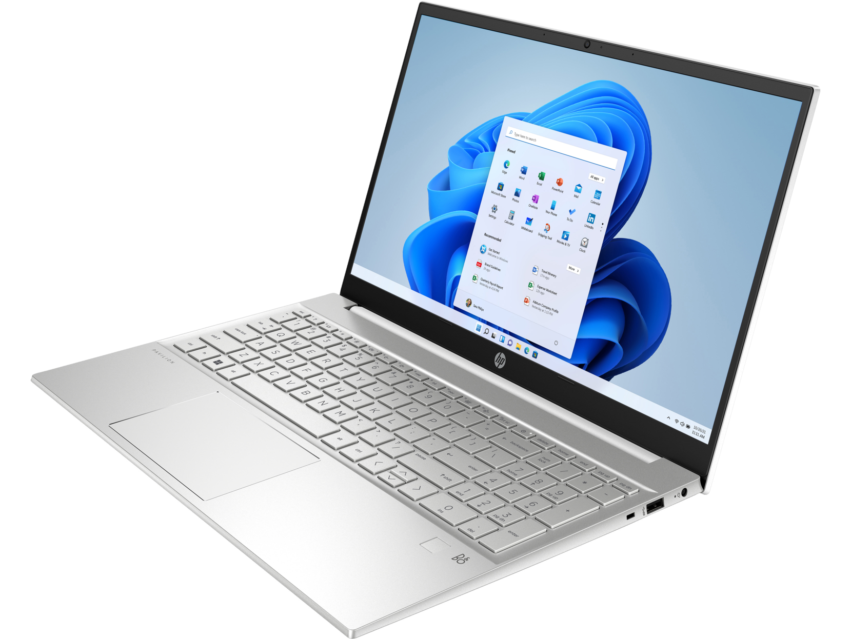 HP Pavilion 15-eg3157nr 15.6" FHD Notebook, Intel i5-1335U, 1.30GHz, 8GB RAM, 512GB SSD, Win11H - 7K8Z8UA#ABA (Certified Refurbished)