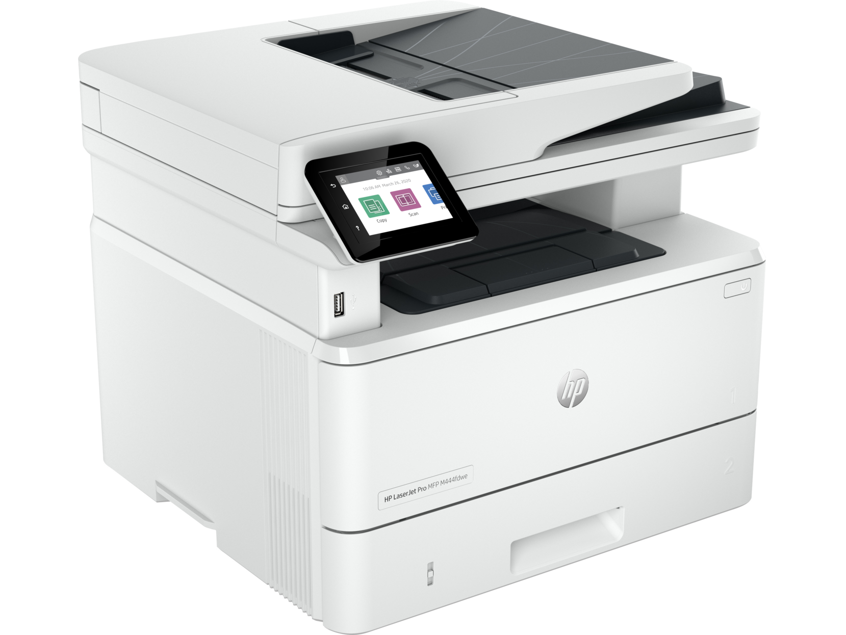 HP LaserJet Pro 4101fdw Monochrome MFP Printer, 42ppm, Print/Copy/Scan/Fax, Ethernet, USB - 2Z619F#BGJ (Certified Refurbished)