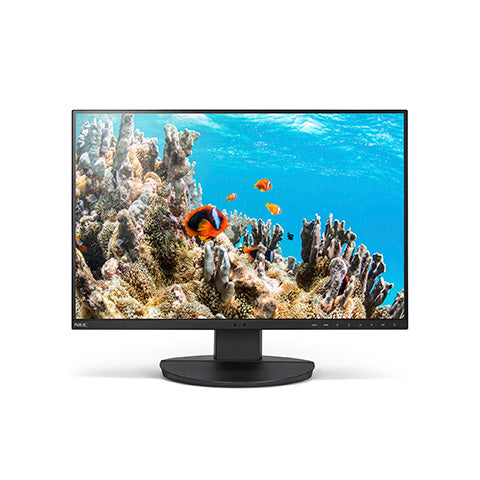 NEC MultiSync EA242WU 24.1" WUXGA Desktop Monitor, 16:10, 6MS, 1000:1-Contrast - EA242WU-BK (Certified Refurbished)