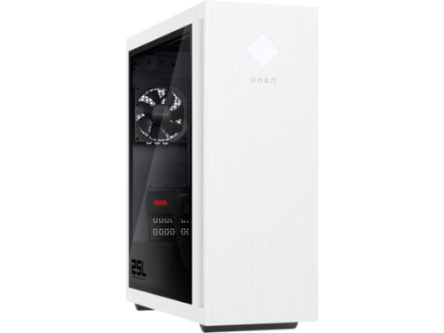 HP OMEN 25L GT15-0324 Tower Gaming PC, AMD R7-5700G, 3.80GHz, 16GB RAM, 512GB SSD+1TB HDD, Win11H - 575M3AA#ABA (Refurbished)