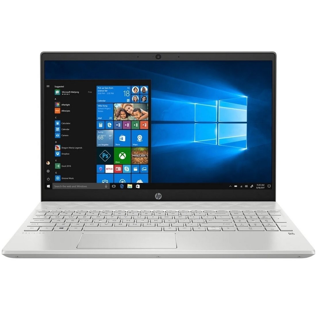 HP Pavilion 15t-cs300 15.6" HD Notebook, Intel i7-1065G7, 1.30GHz, 16GB RAM, 512GB SSD, W10H - 394N3U8#ABA (Certified Refurbished)